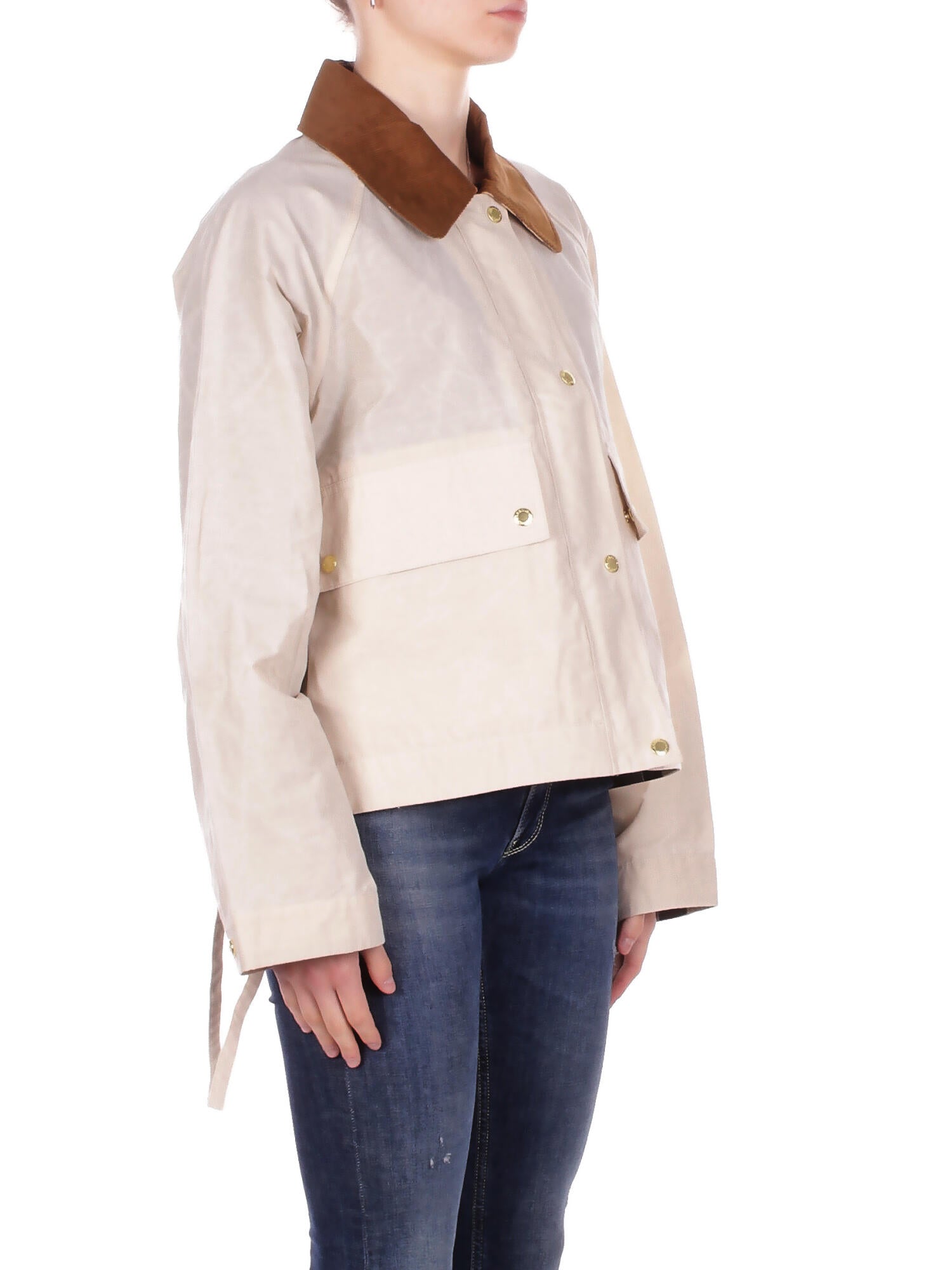 BARBOUR Donna Giubbotto LSP0304 CR31 Medland showerproof jacket Beige