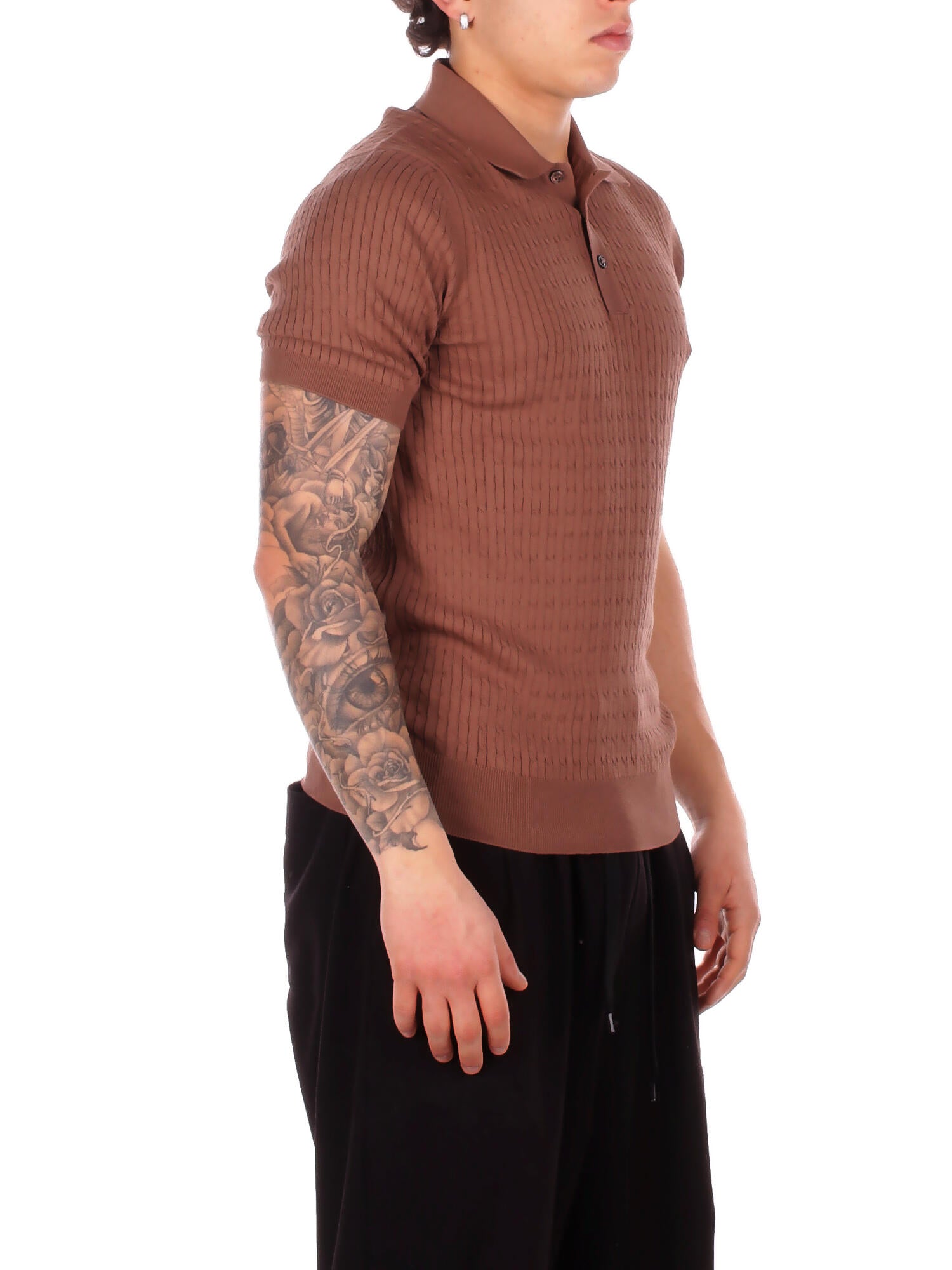 TAGLIATORE Uomo Polo KARTGSE2601 168 Polo abito Marrone