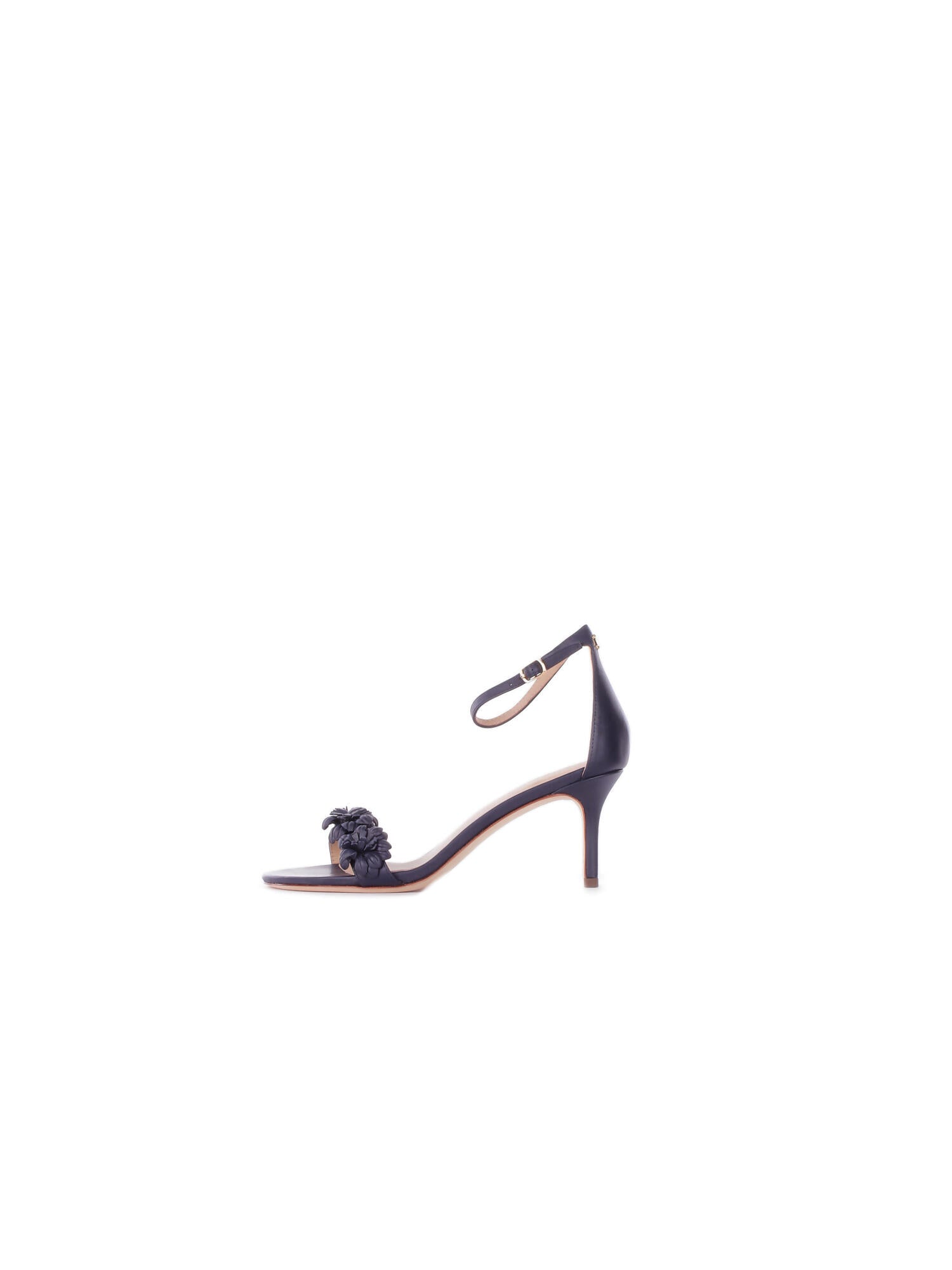 RALPH LAUREN Donna Sandali 802P10640 002 Allie m flwr sandals heel Navy