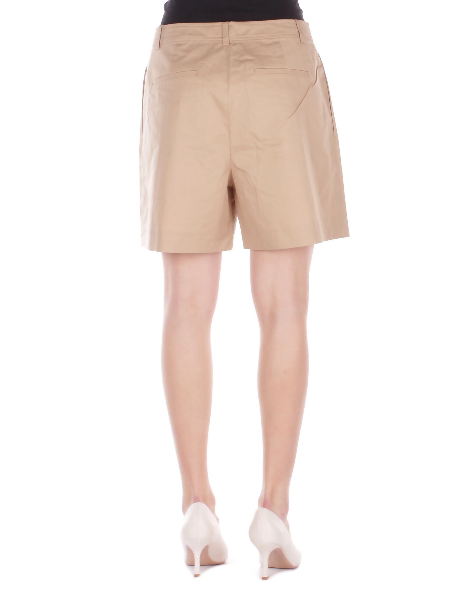 Image of RALPH LAUREN Donna Shorts 200P08852 001 Woven shorts Tan