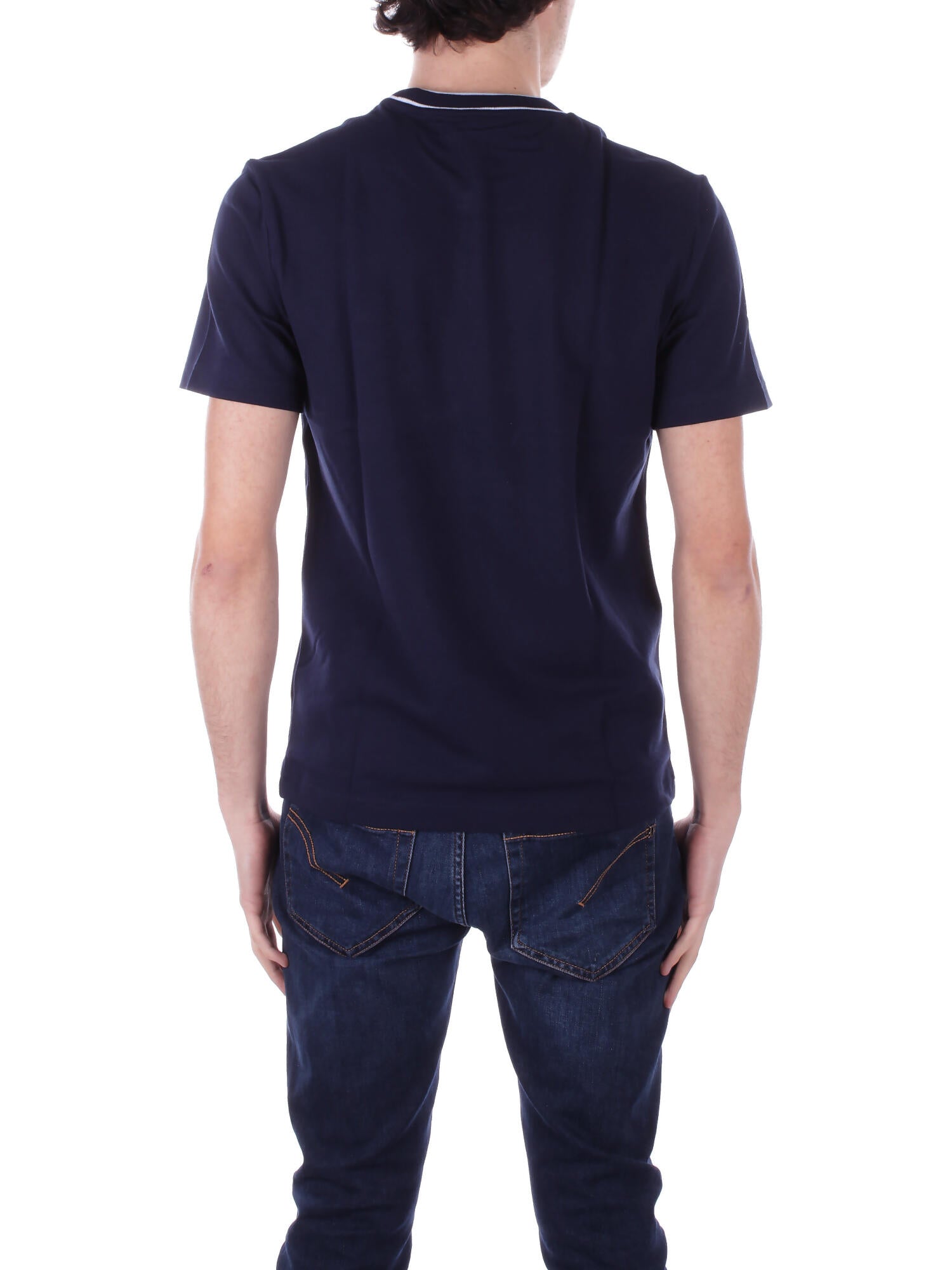 Image of LACOSTE Uomo Maglia TH8174 166 Tee shirt Blu