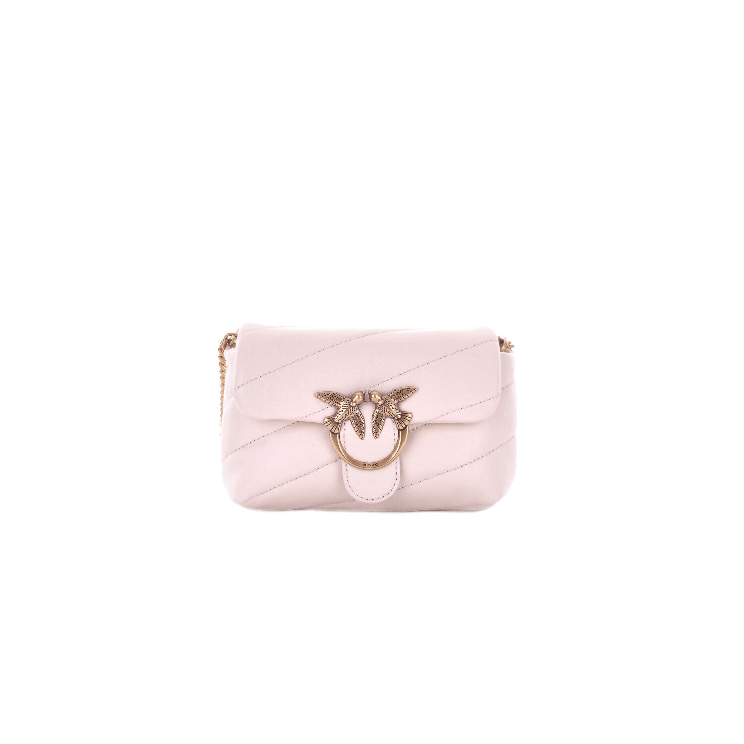 PINKO Donna Borsa 100040A0F2 Z14Q Love puff baby cl sheep nappa bianco Seta