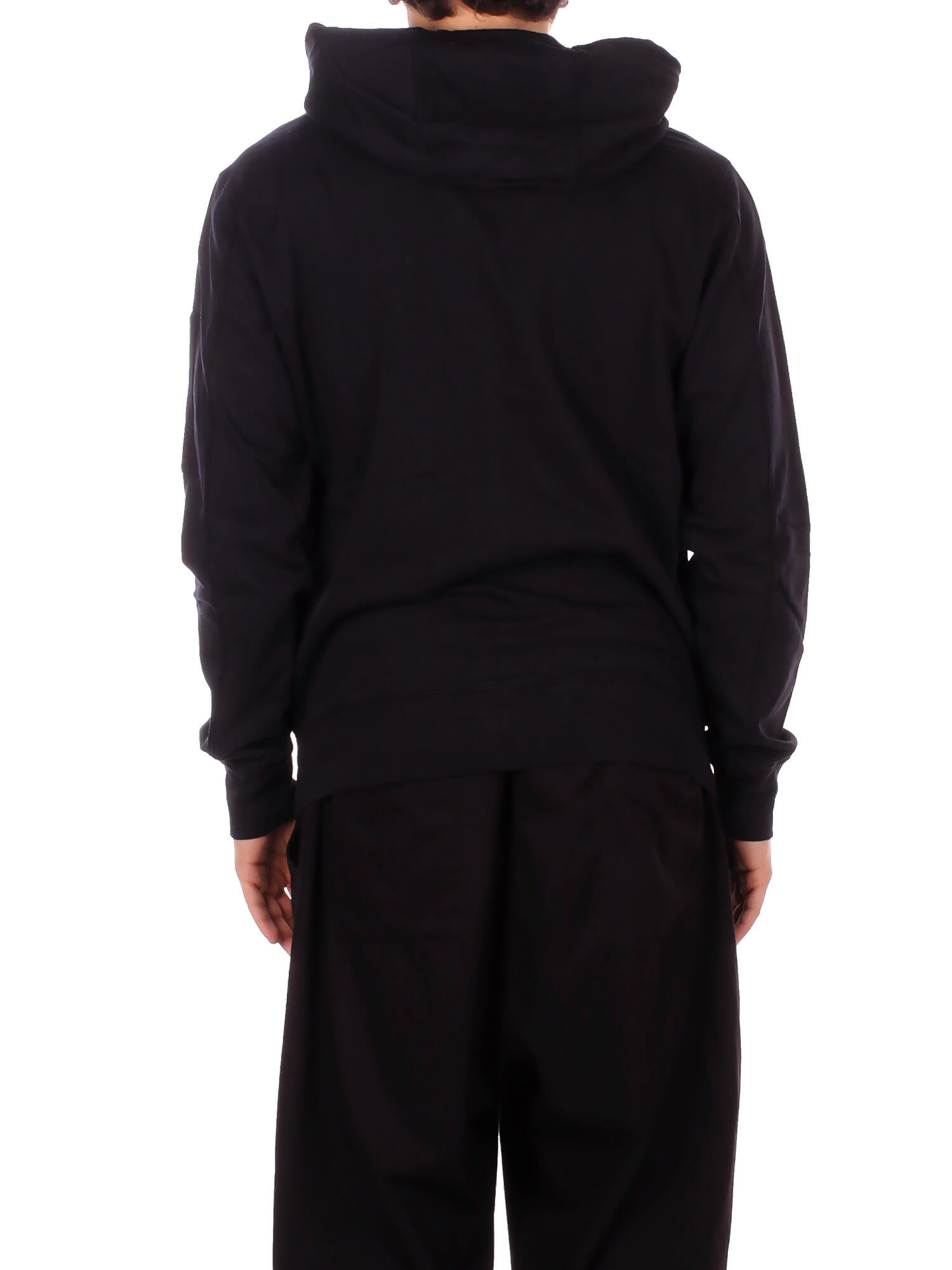 CP COMPANY Uomo Felpa 20CMSS081A002246G 999 Light fleece zip hooded lens s Black