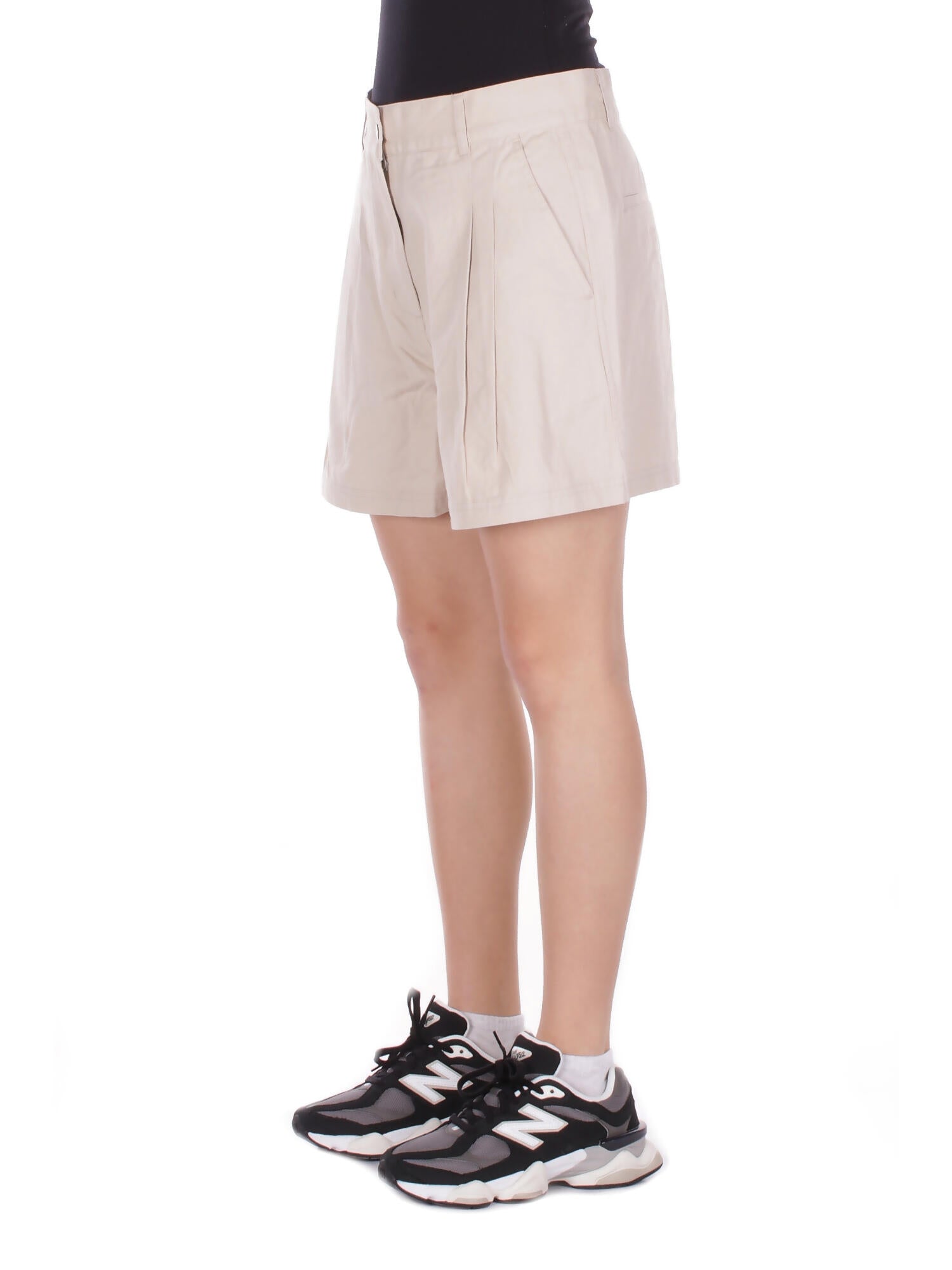 BARBOUR Donna Shorts LST0033 BE32 Fern shorts Panna