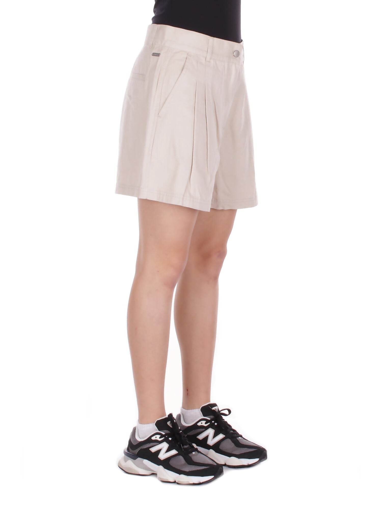 BARBOUR Donna Shorts LST0033 BE32 Fern shorts Panna