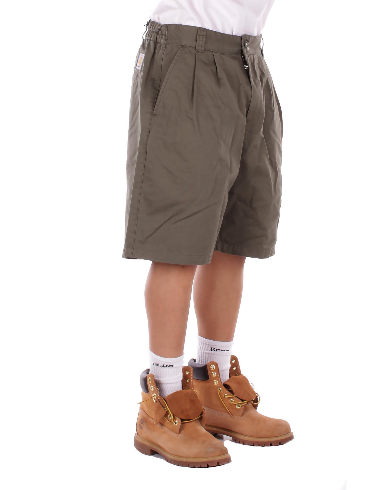Image of CARHARTT WIP Uomo Shorts I034813 1106 Marv short lenexa Verde