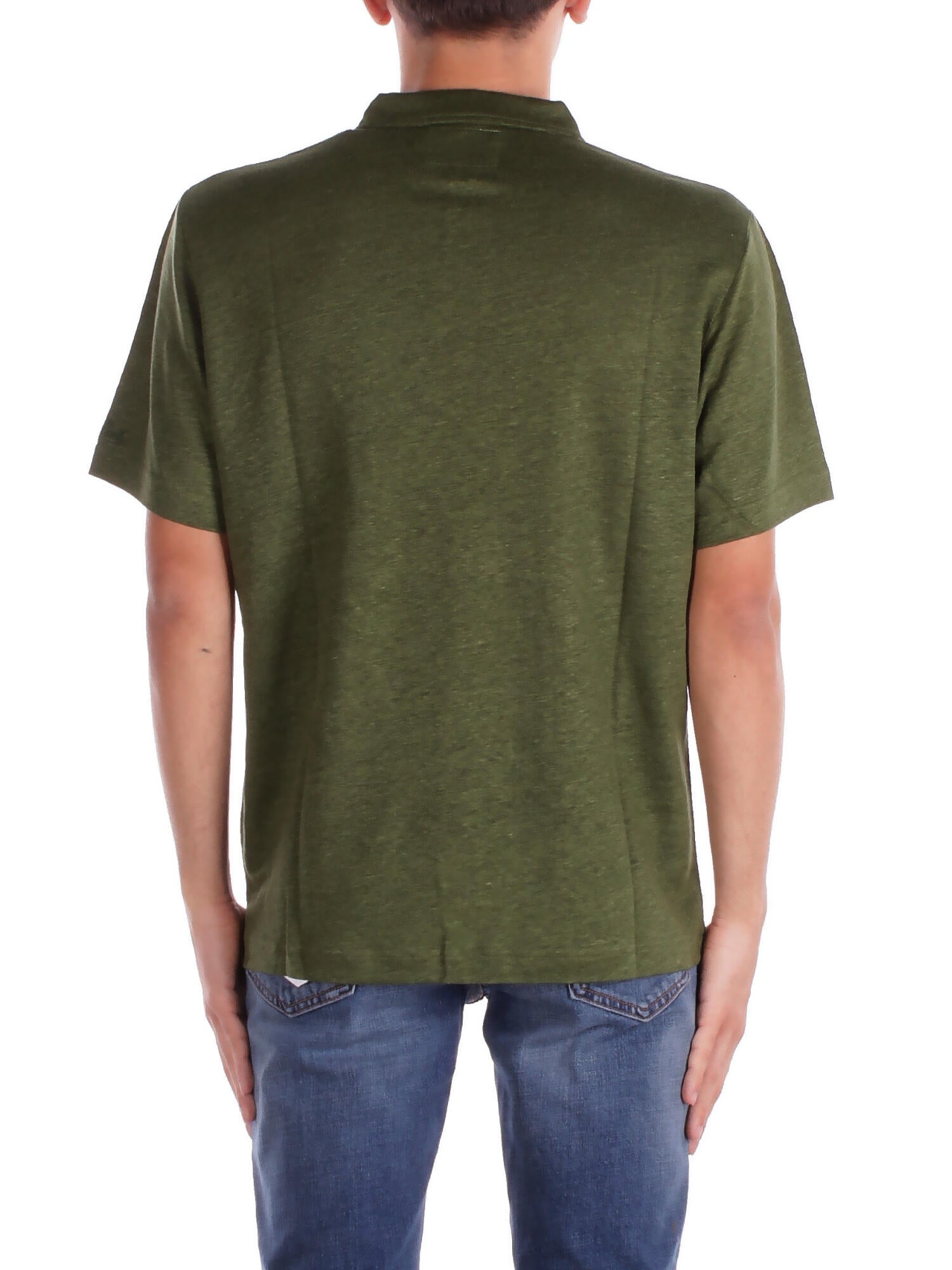 Image of MC2 SAINT BARTH Uomo Polo FRS0001 00019H 52 Fraser Militare