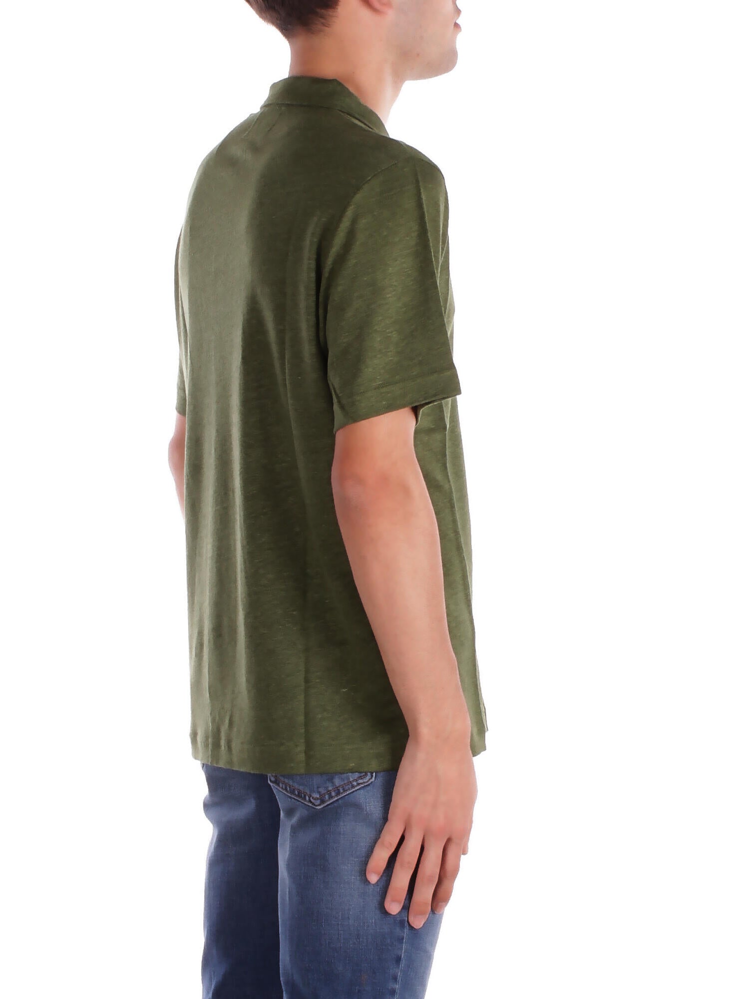 Image of MC2 SAINT BARTH Uomo Polo FRS0001 00019H 52 Fraser Militare
