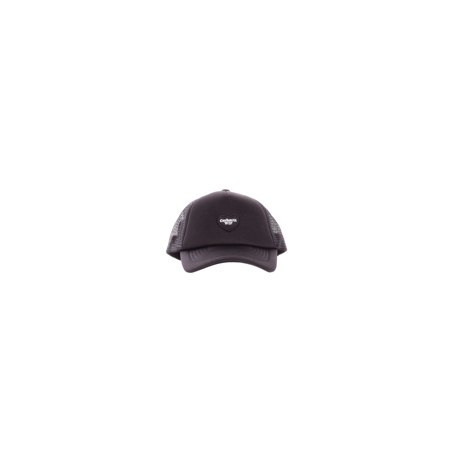 CARHARTT WIP Uomo Cappello I035250 89XX Heart patch trucker cap polyes Black