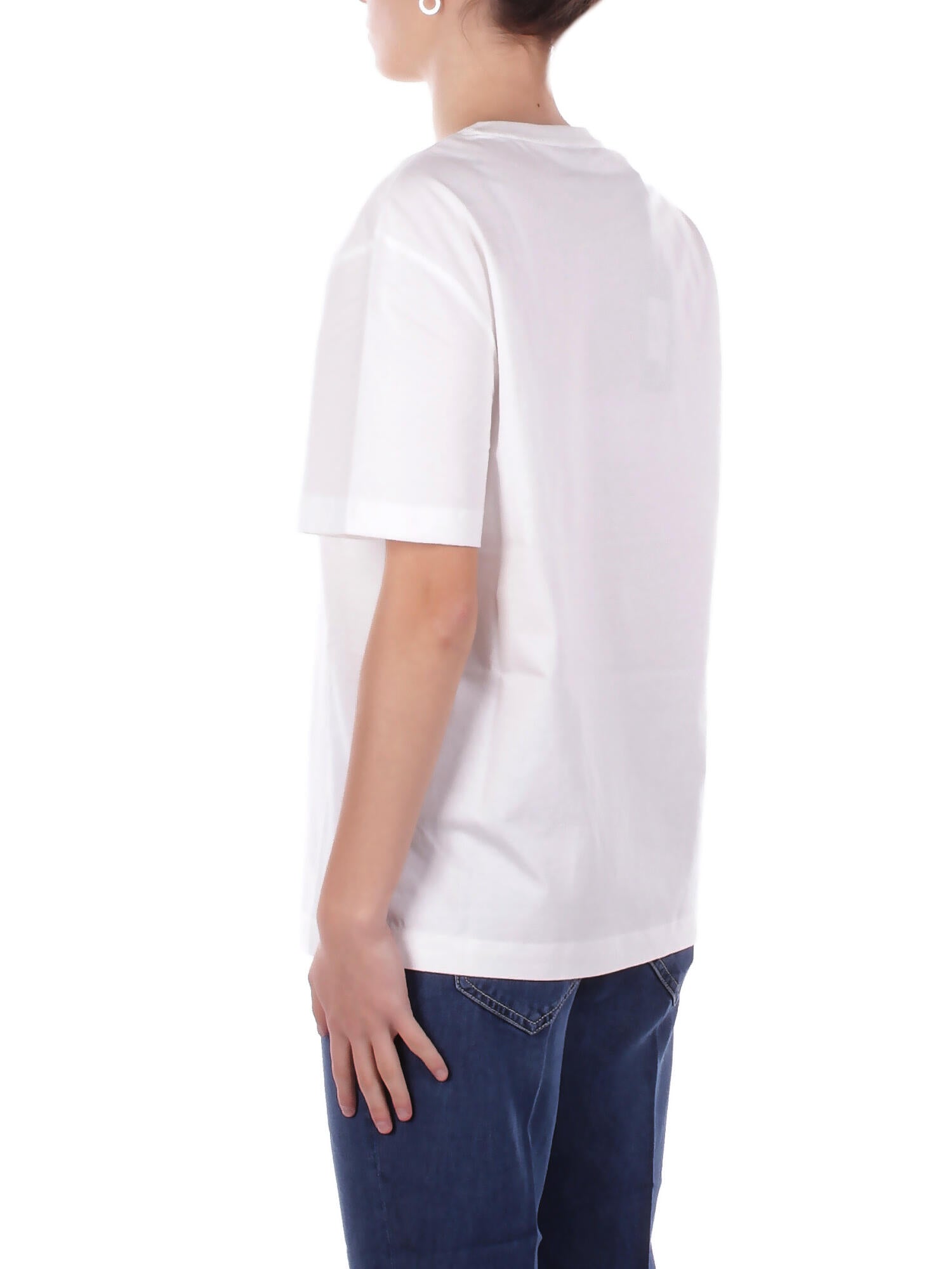Image of PINKO Donna T-shirt 105526A33F Z05 Strepitoso t-shirt jersey Bianco