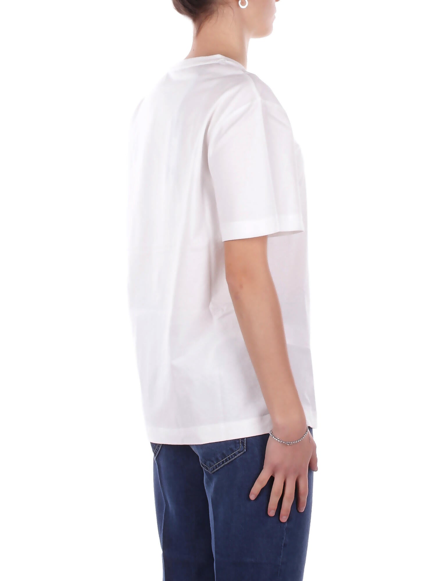 Image of PINKO Donna T-shirt 105526A33F Z05 Strepitoso t-shirt jersey Bianco