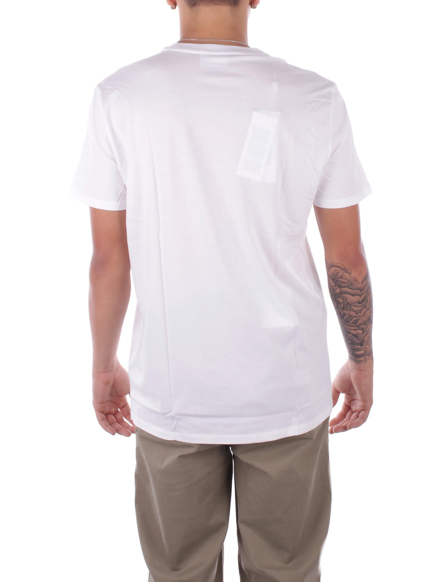 Image of LACOSTE Uomo T-shirt TH6709 001 Tee shirt Bianco
