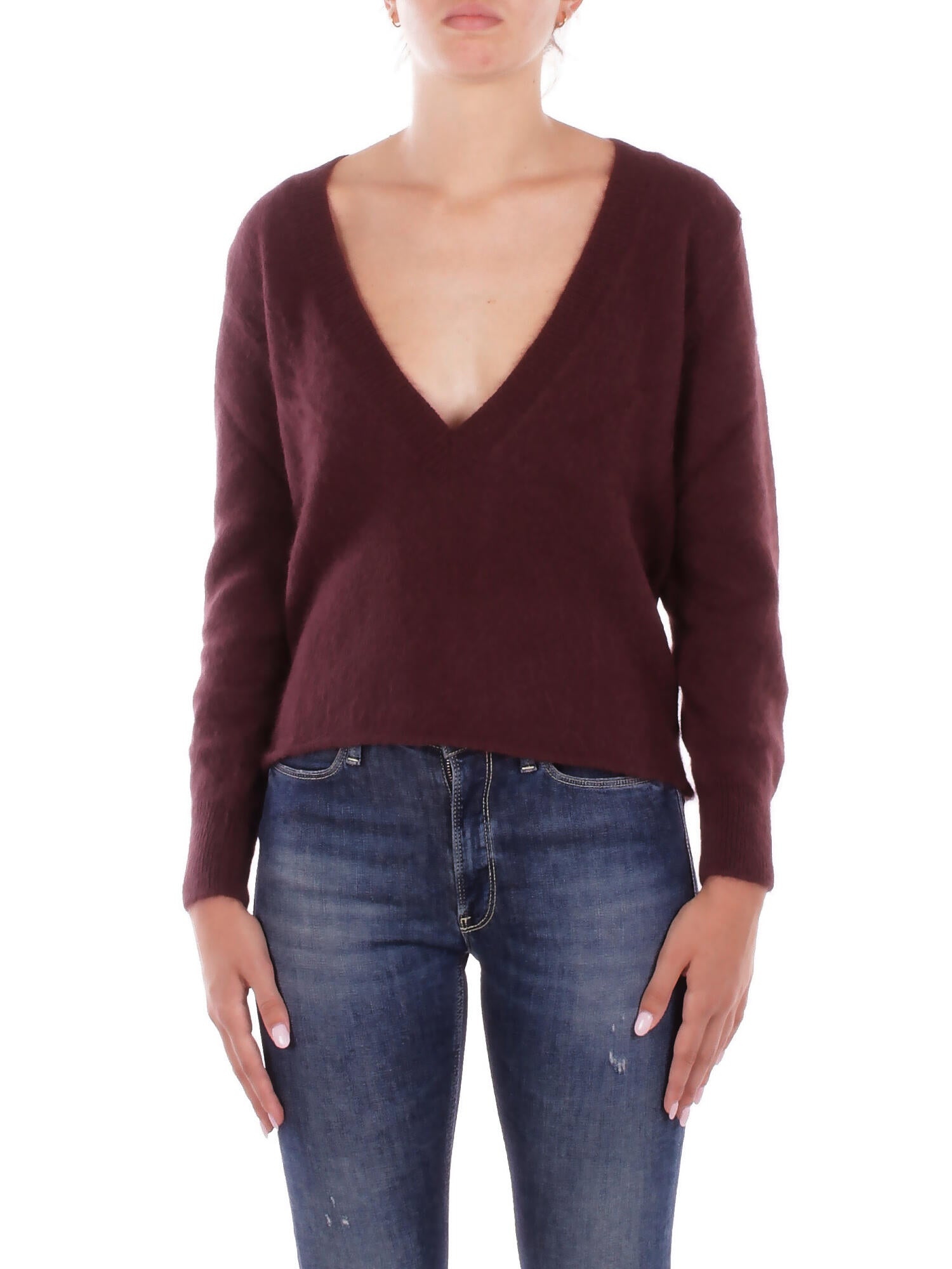 Image of SOLOTRE Donna Maglia M3F0080 FU69S FONDENTE  Fondente