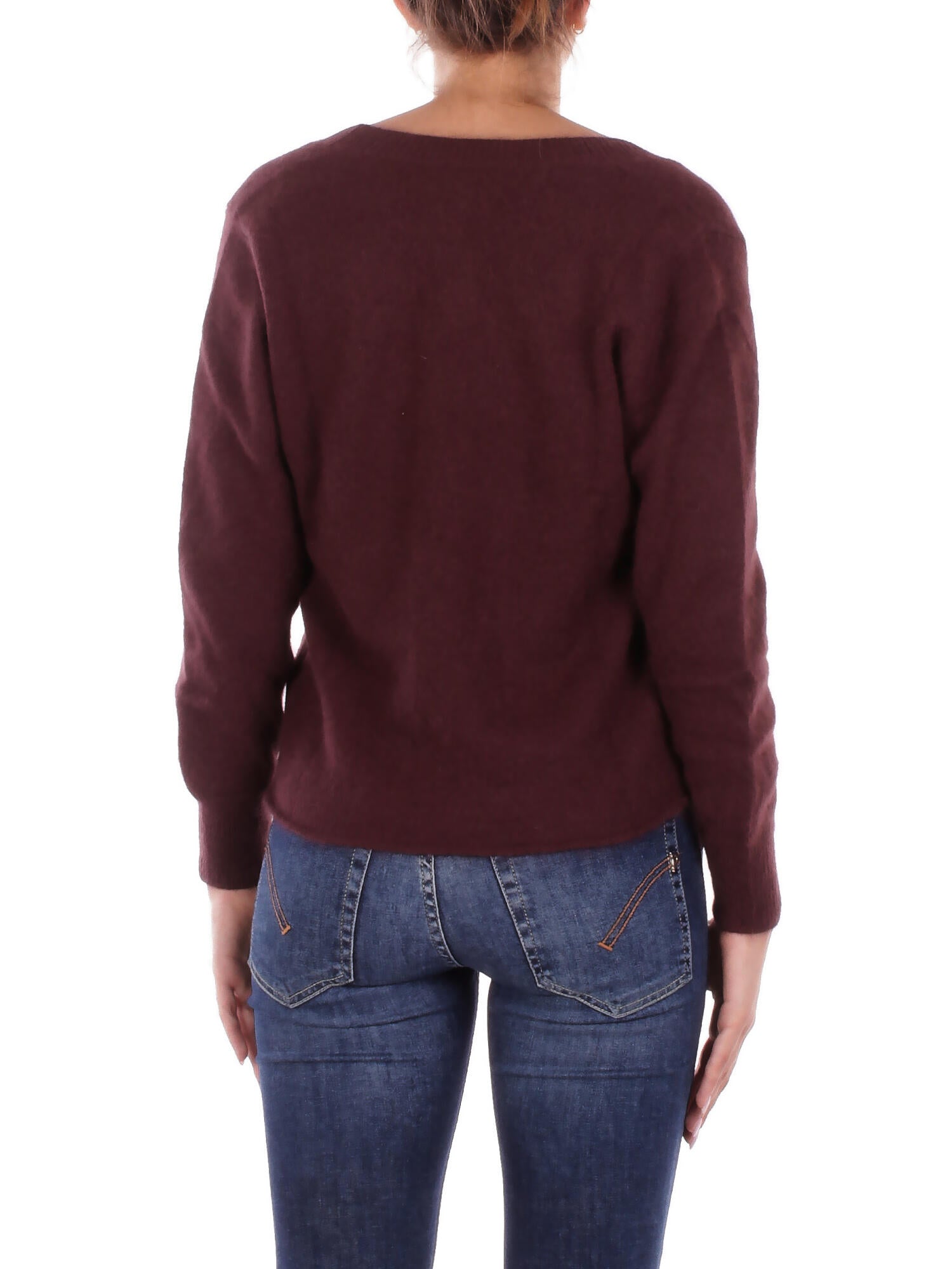 SOLOTRE Donna Maglia M3F0080 FU69S FONDENTE  Fondente