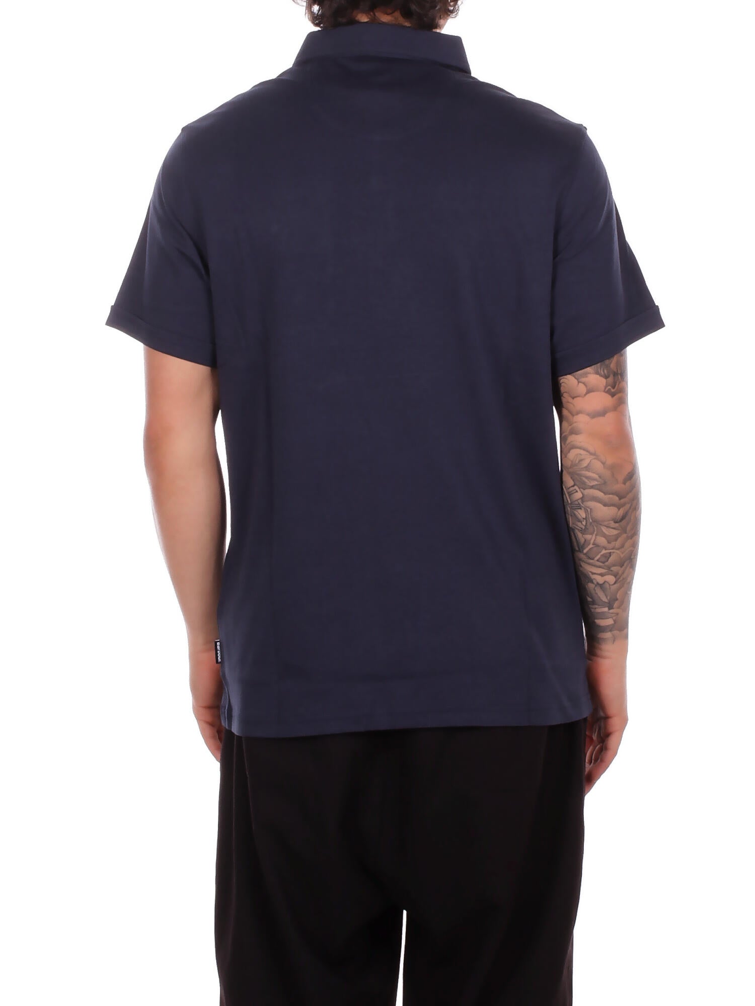Image of BARBOUR Uomo Polo MML1496 NY91 Premium corpatch tailored polo Navy