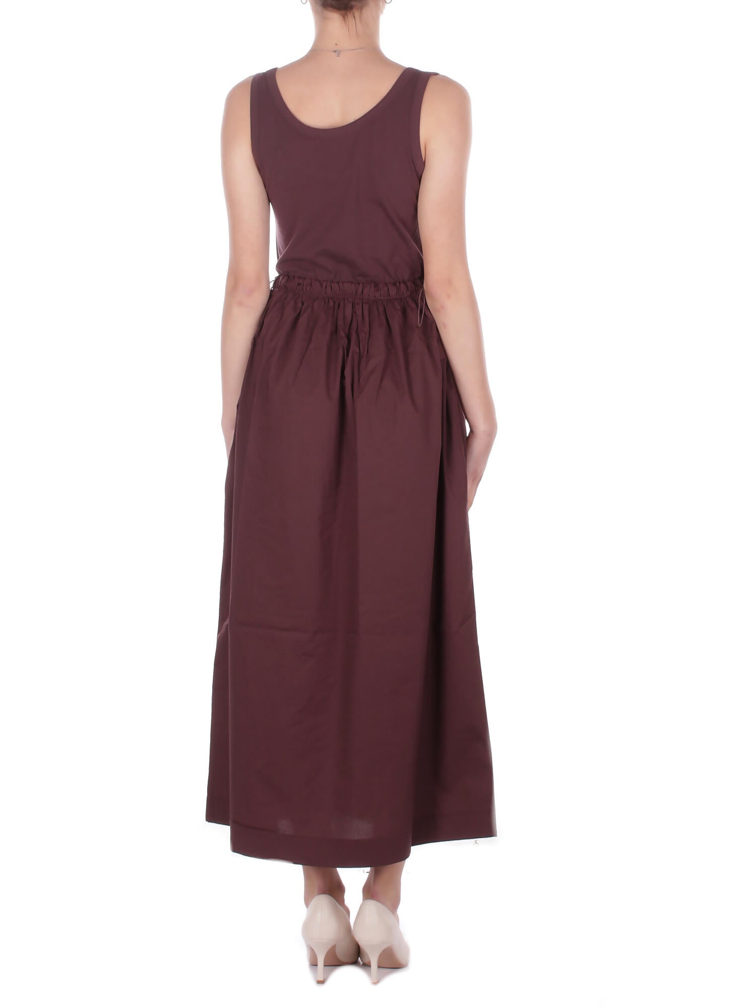 ALPHA STUDIO Donna Abito AD6434O 2009 Abito girocollo s\maniche Cioccolato