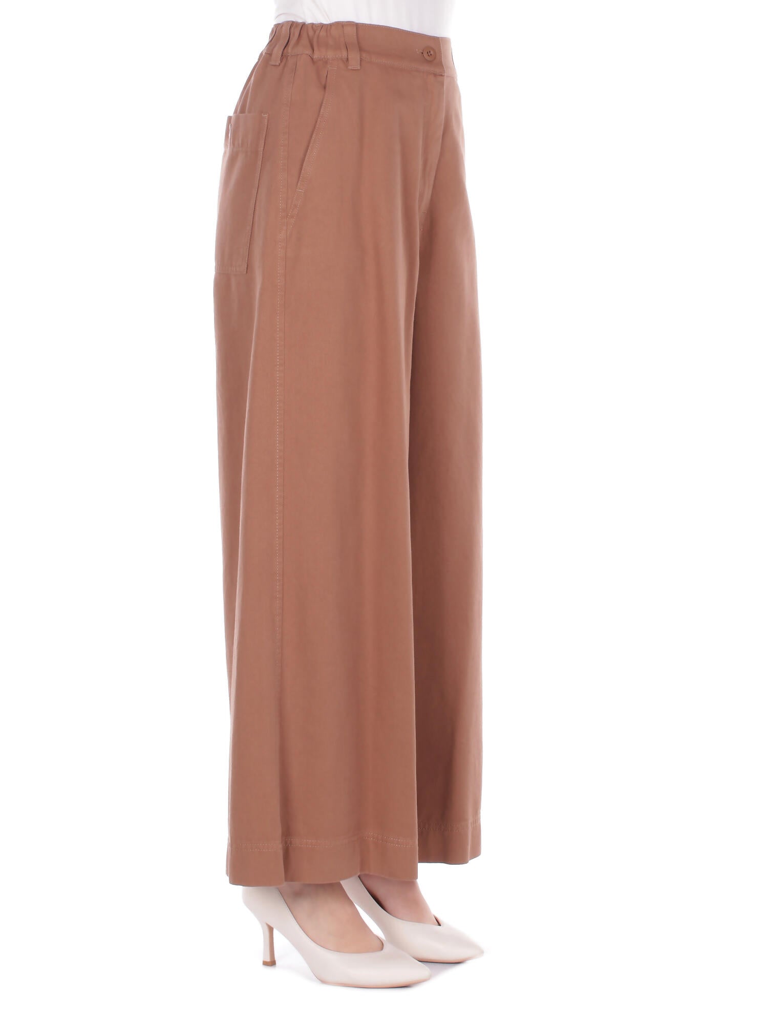 Image of MAX MARA Donna Pantalone 2615131121600 002 Wkd ariete Coccio