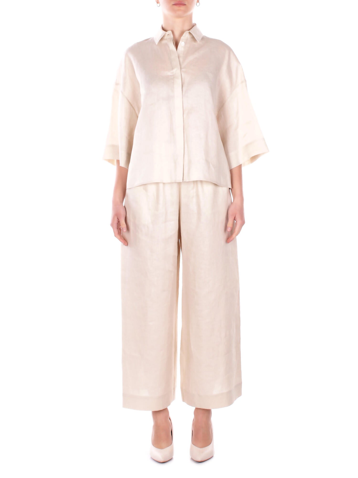 MAX MARA Donna Camicia 2616111038600 011 Mml rito Latte