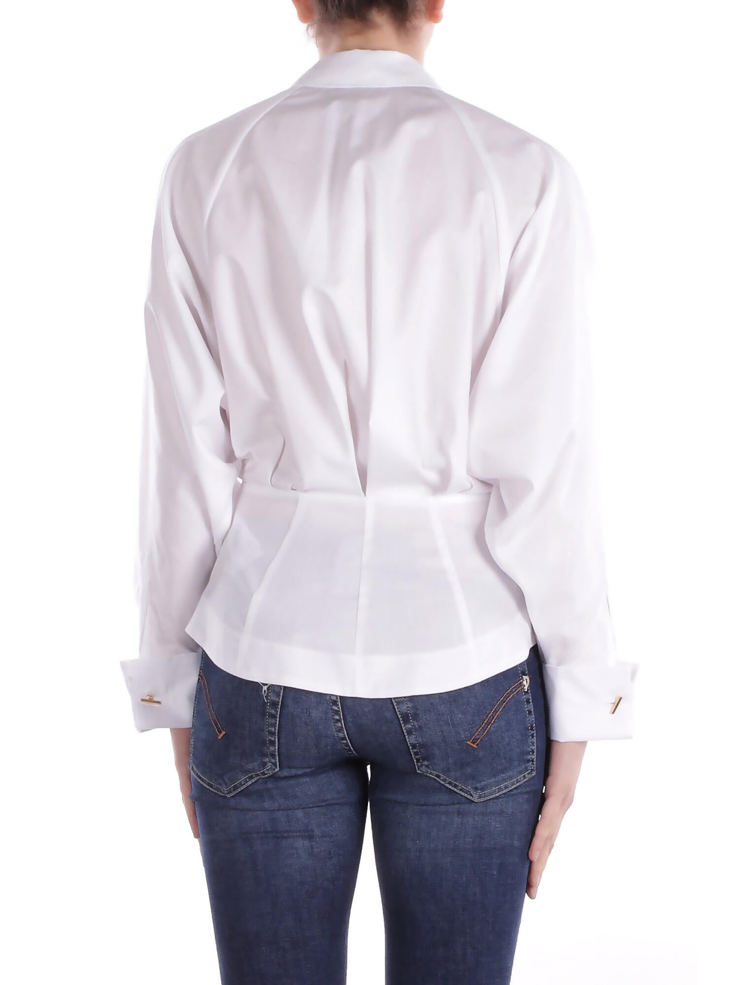 ELISABETTA FRANCHI Donna Camicia CA11252E2 100  Bianco