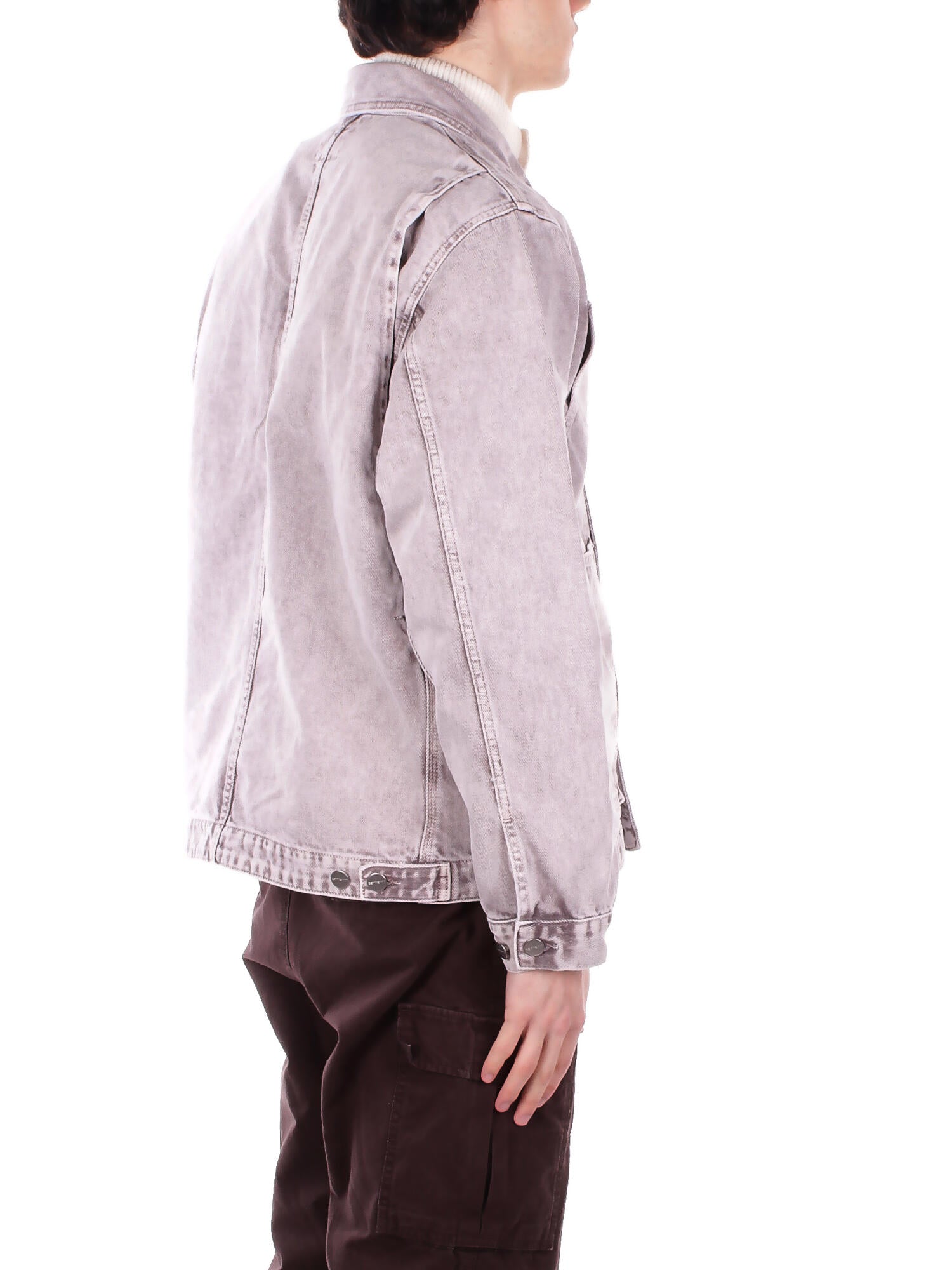 CARHARTT WIP Uomo Giubbotto I036496 3IS5F Og double front jkt smithfield Gesso