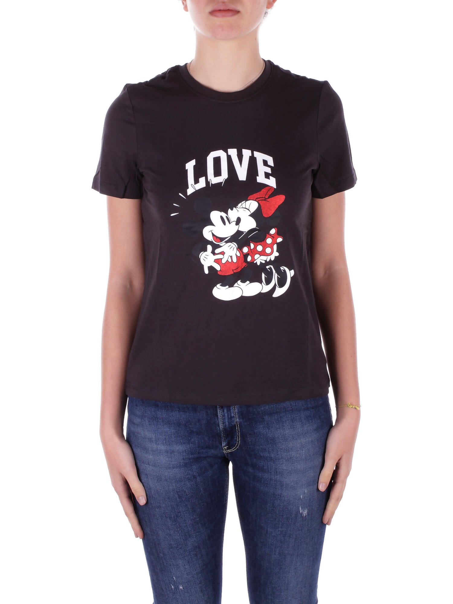 ONLY Donna T-shirt 15317991 PHANTOM Onlmickey life reg s\s valenti Phantom