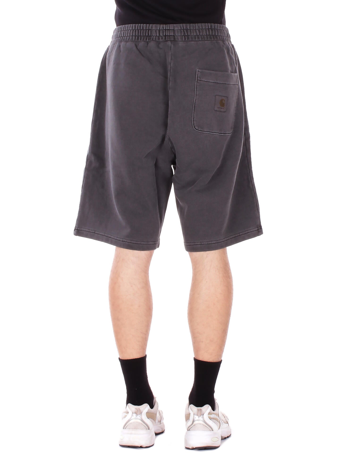 CARHARTT WIP Uomo Shorts I030130 89GD Nelson sweat short Black