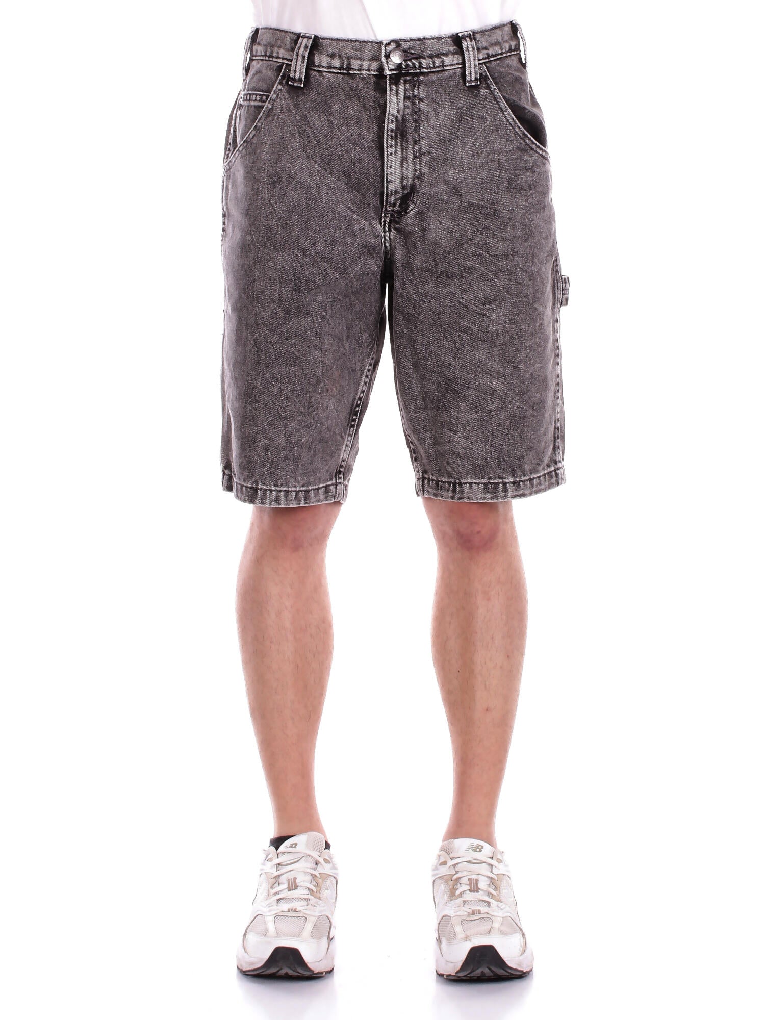 DICKIES Uomo Pantaloncino DK0A4XCK J811 Garyville denim short light gr Grigio