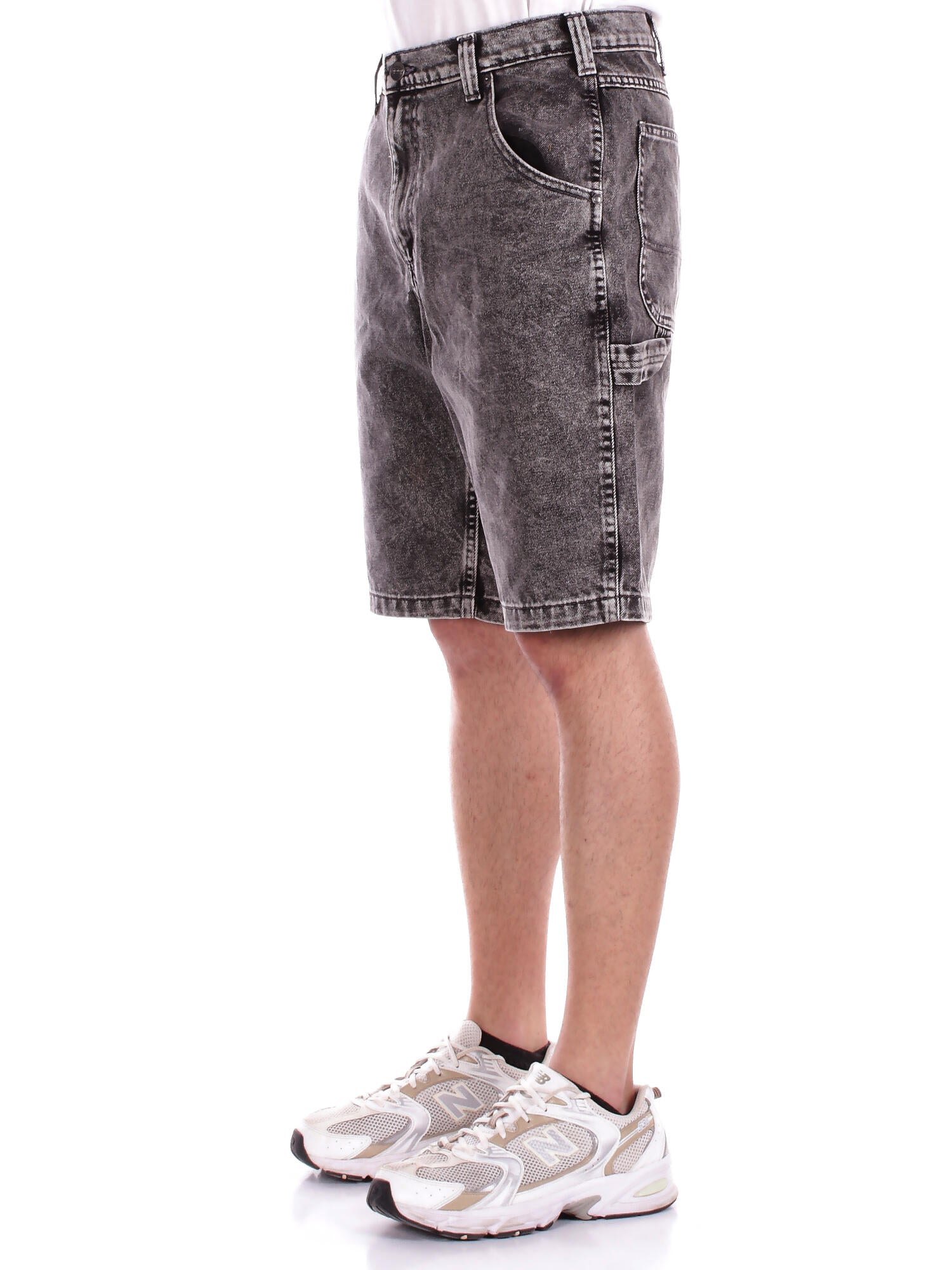 DICKIES Uomo Pantaloncino DK0A4XCK J811 Garyville denim short light gr Grigio