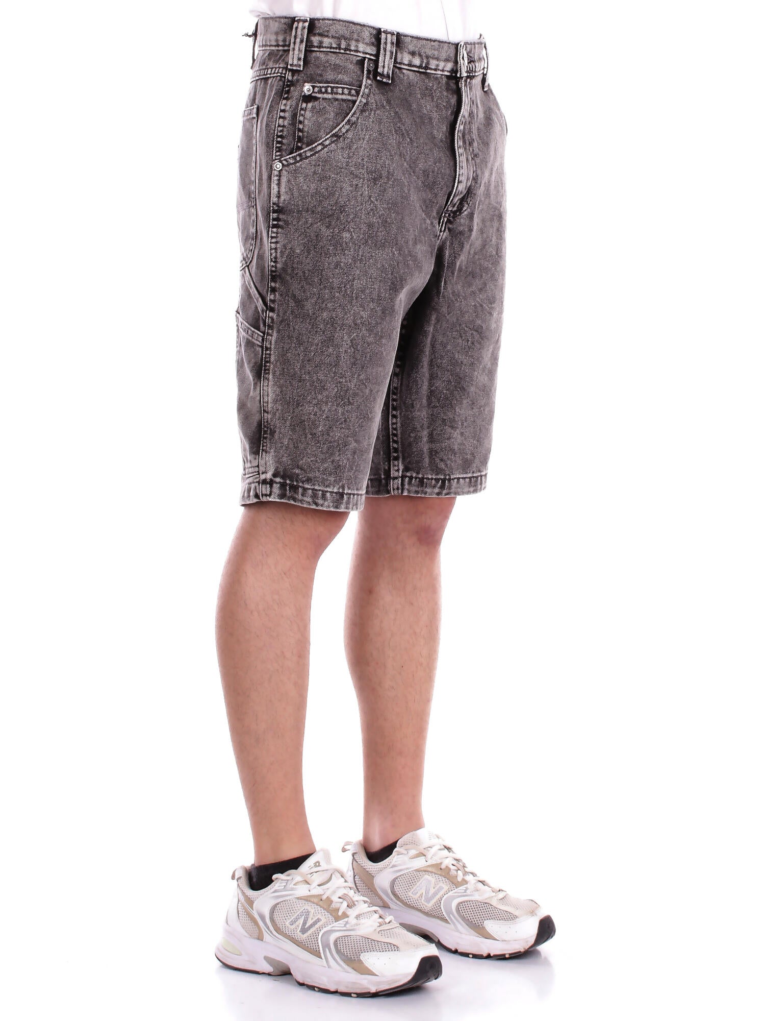 Image of DICKIES Uomo Pantaloncino DK0A4XCK J811 Garyville denim short light gr Grigio