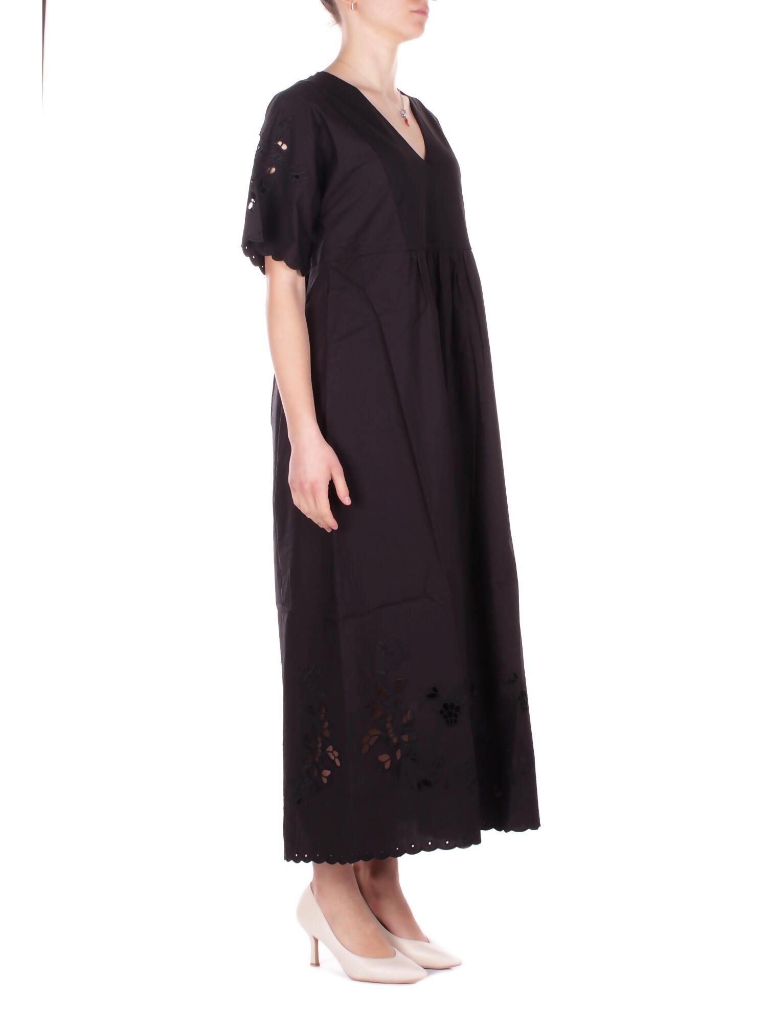 Image of MAX MARA Donna Abito 2615621092600 012 Wkd tartufo Nero