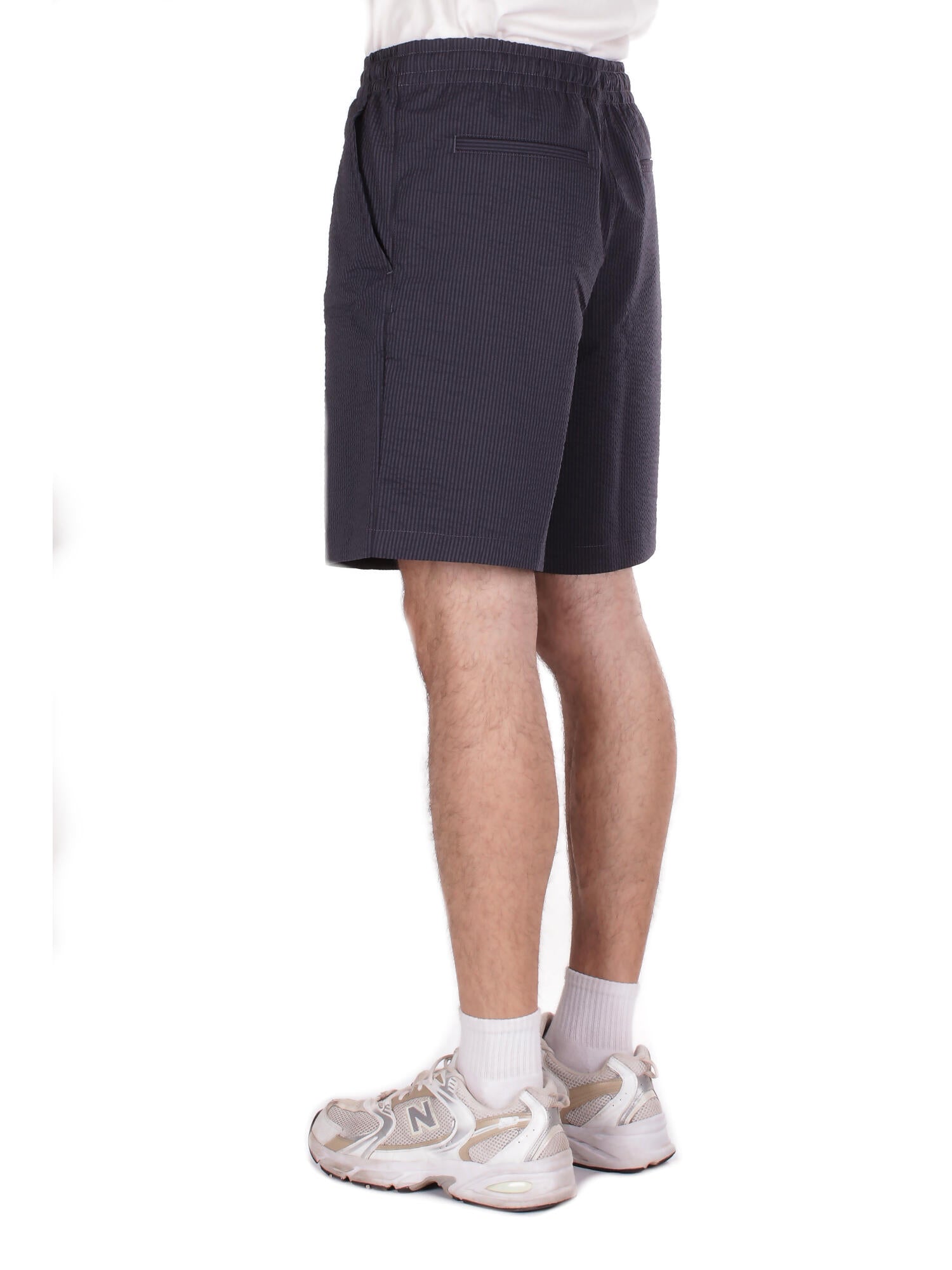 Image of LACOSTE Uomo Shorts GH1977 4CI Camicia Blu