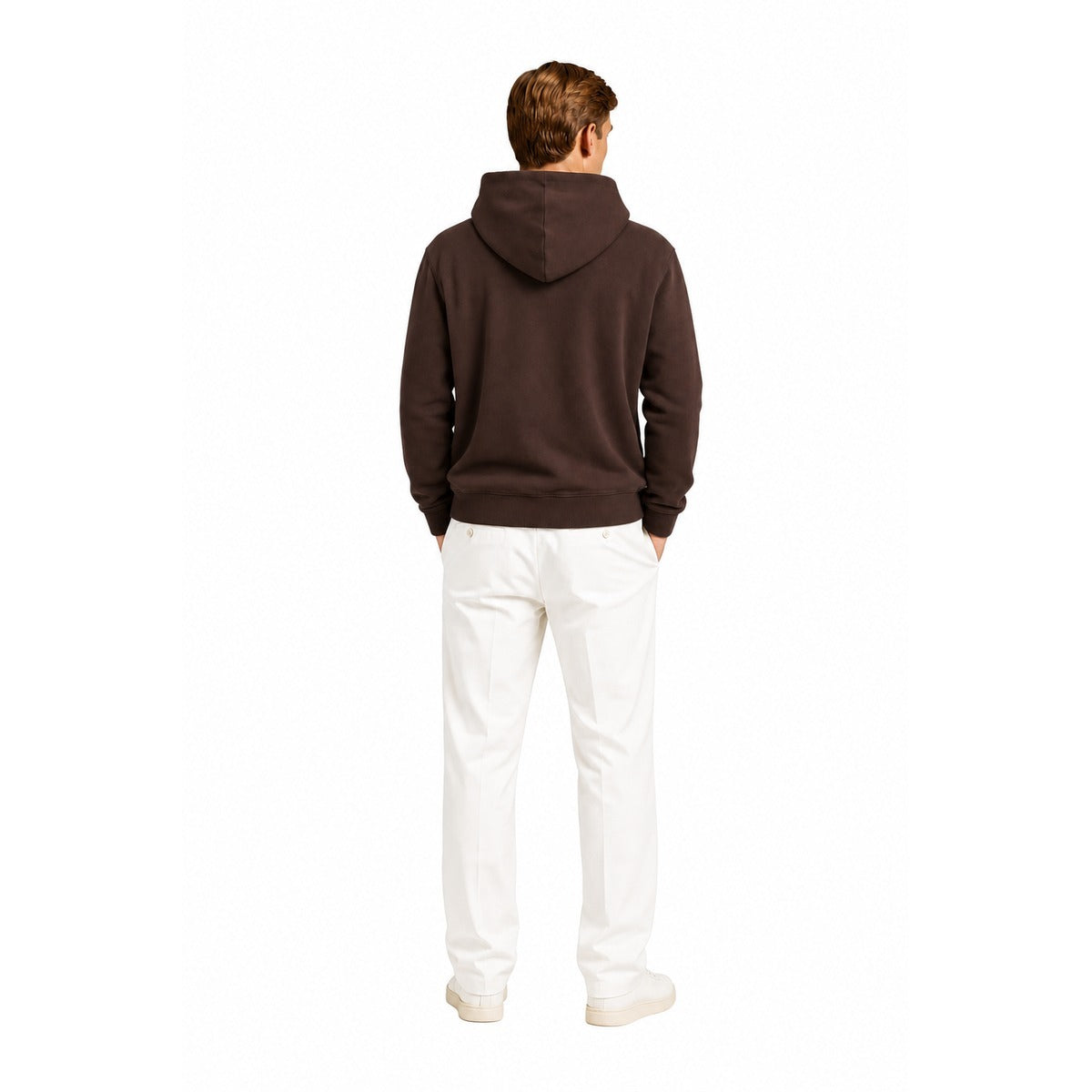 Felpa Uomo RALPH LAUREN Knit Sleep Top Marrone - Modello 714B36290 002