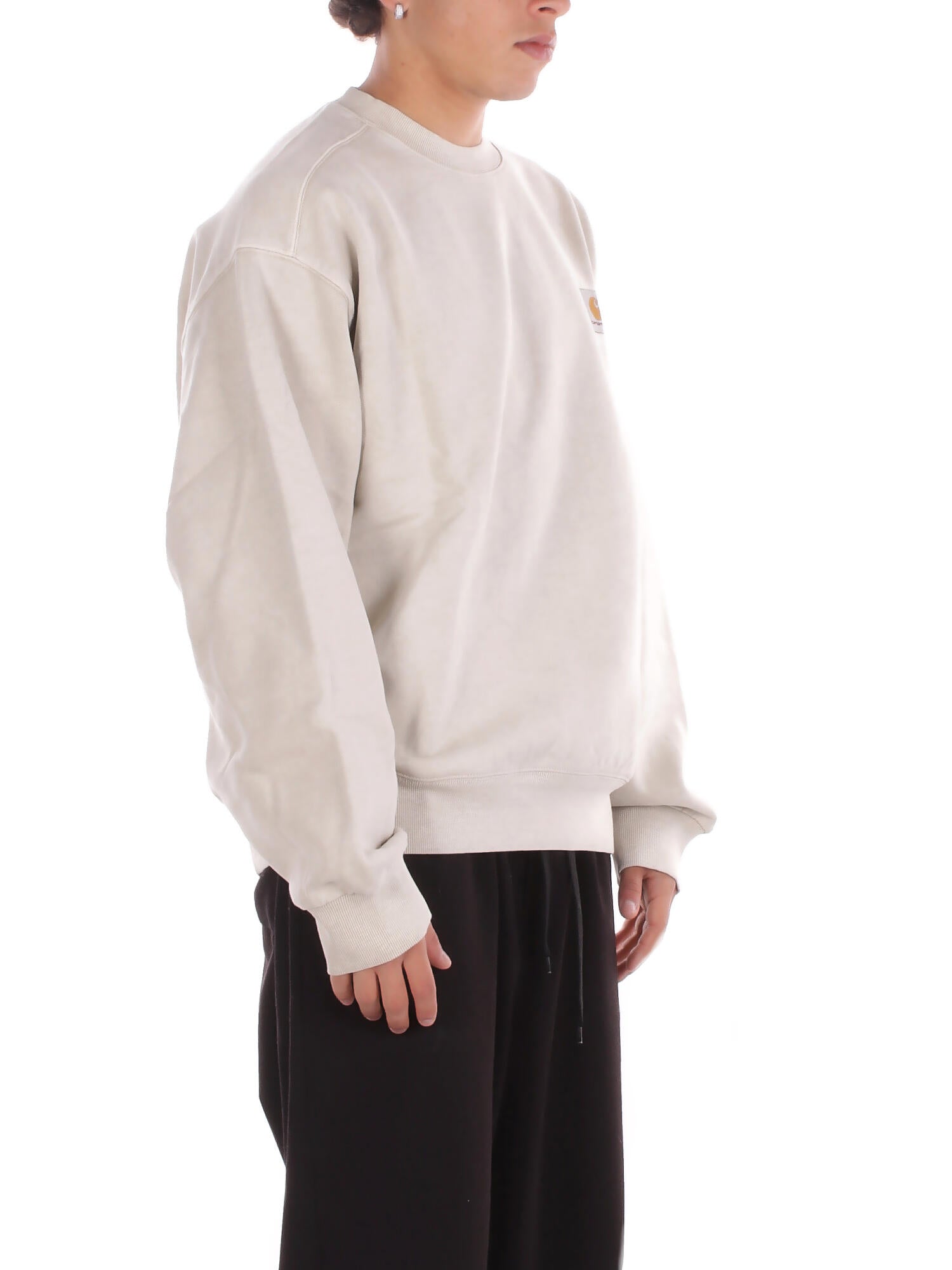 Image of CARHARTT WIP Unisex Felpa I029522 2LP GD Vista sweatshirt Fleur de sel