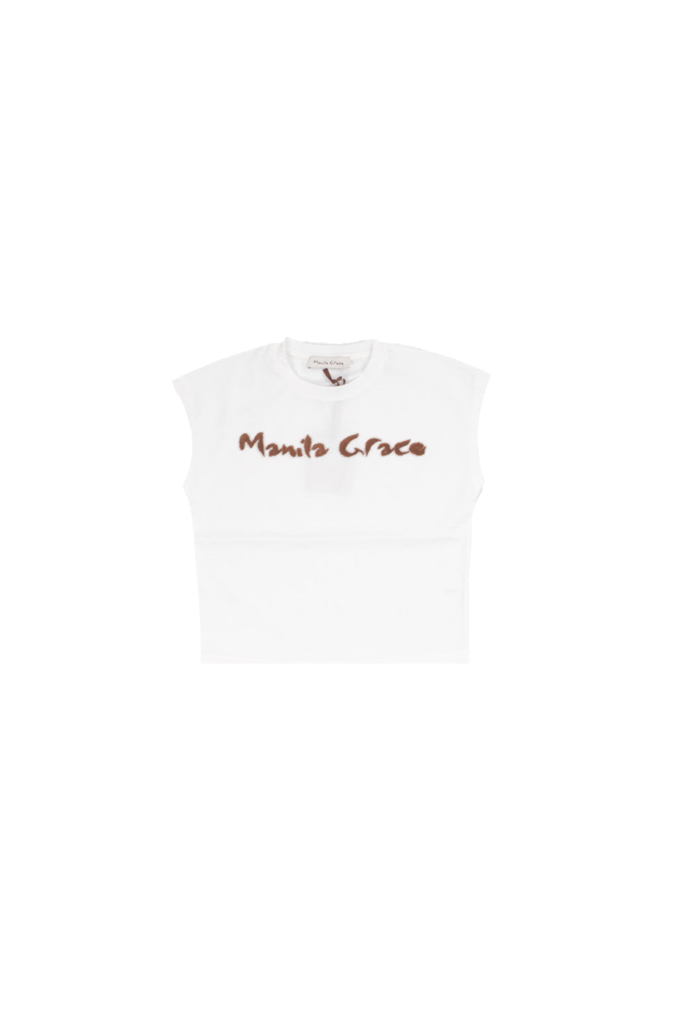 MANILA GRACE Bambina T-shirt M3296TS26 MA428 T-shirt Latte
