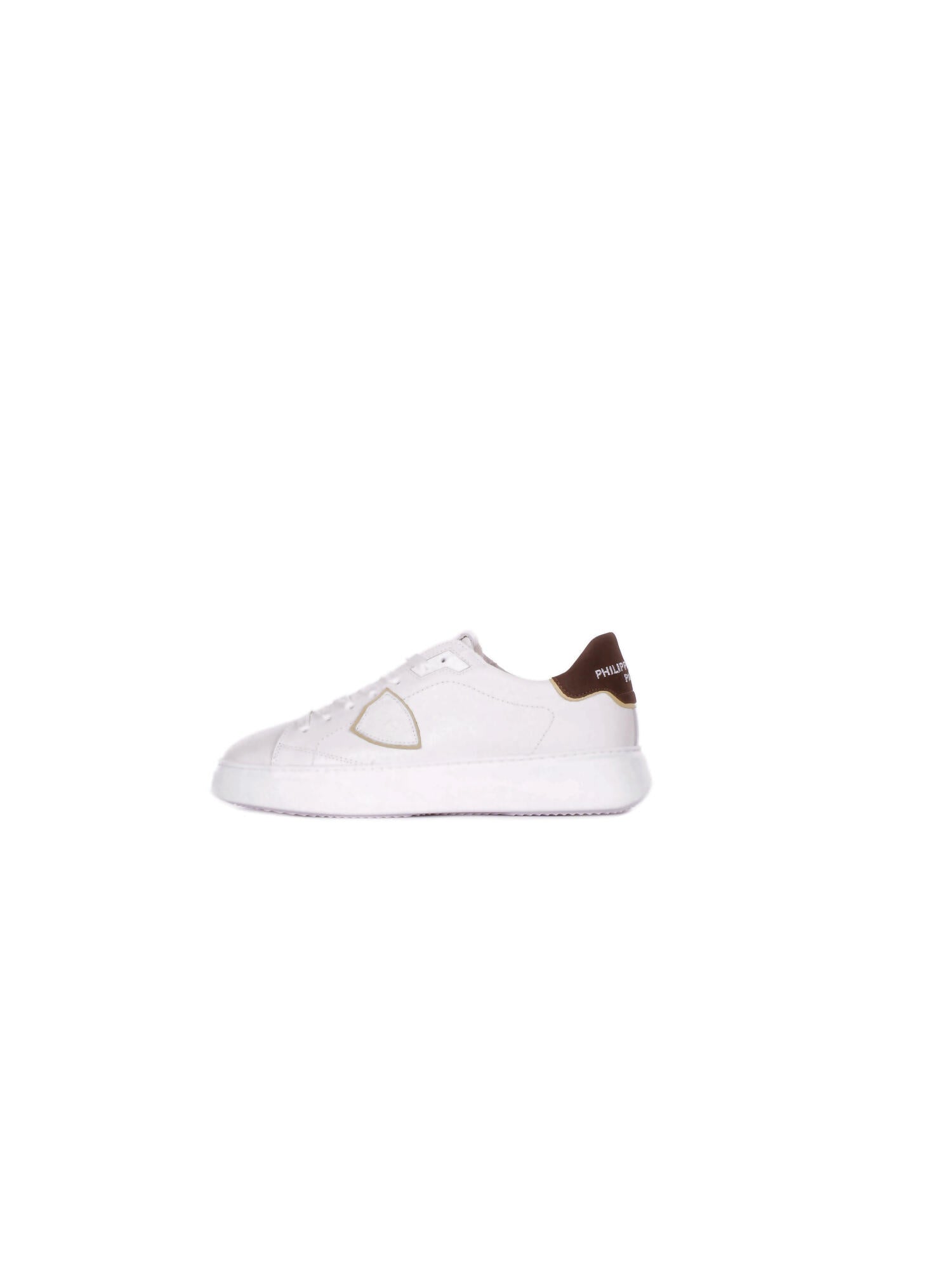 PHILIPPE MODEL PARIS Uomo Sneakers BTLU VU01 Temple low man White brown