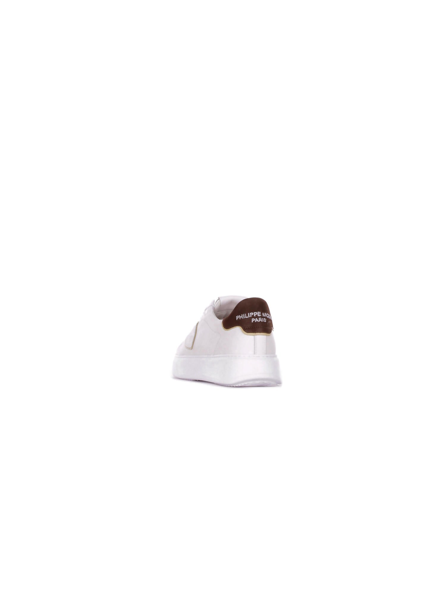 PHILIPPE MODEL PARIS Uomo Sneakers BTLU VU01 Temple low man White brown