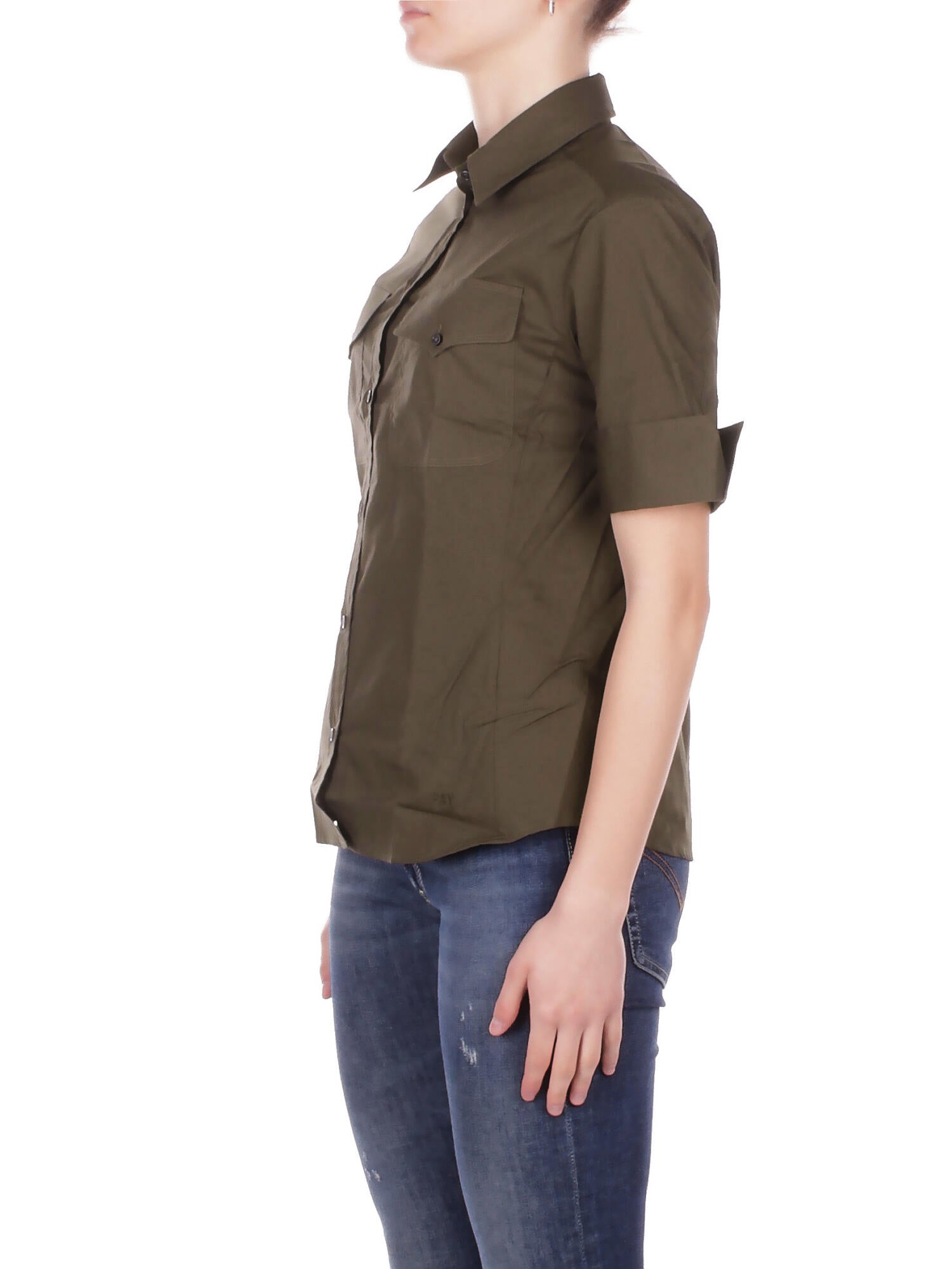 FAY Donna Camicia NCWA252600 SZGRV613 Camicia m\corta Verde