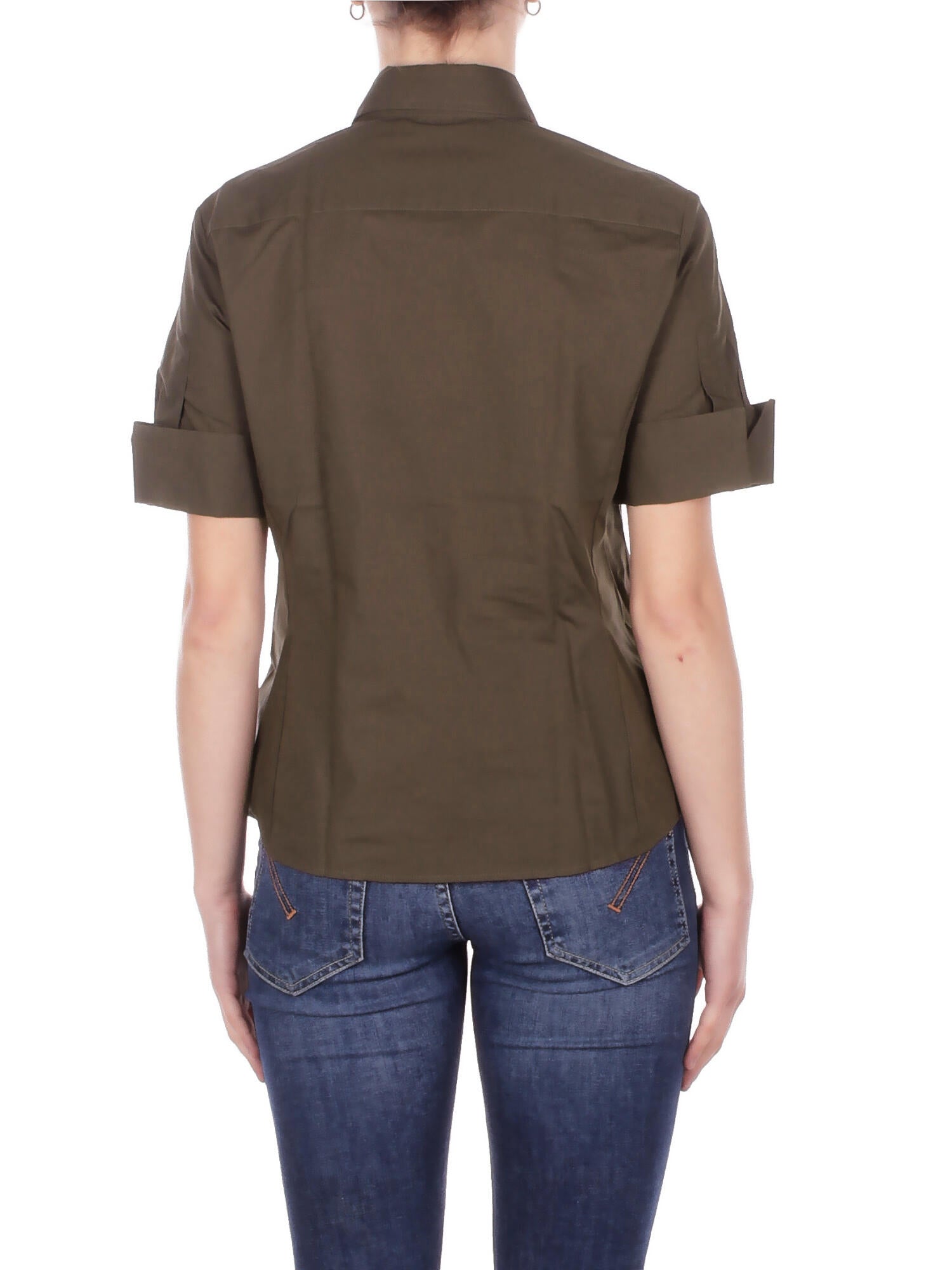 FAY Donna Camicia NCWA252600 SZGRV613 Camicia m\corta Verde
