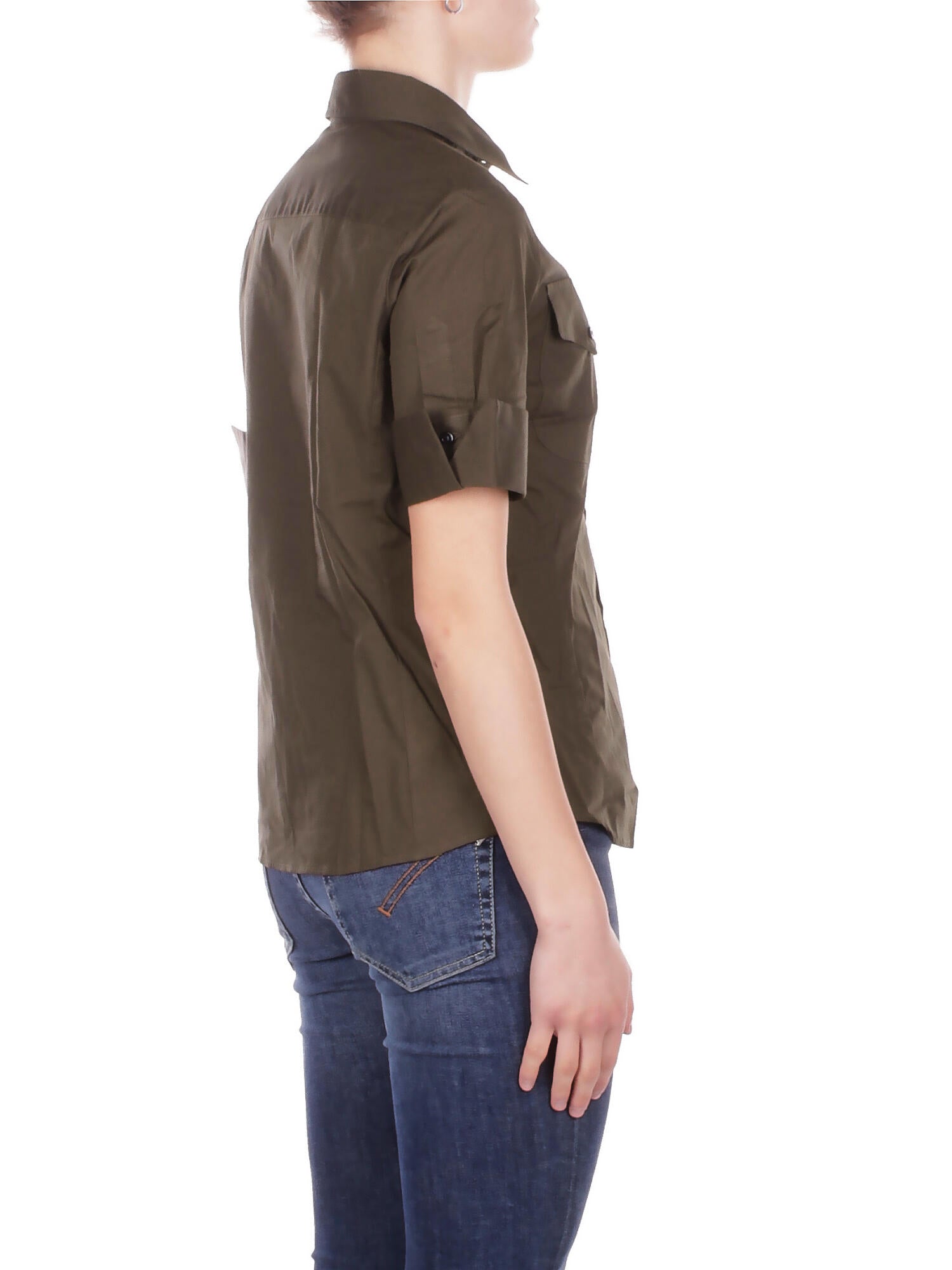 Image of FAY Donna Camicia NCWA252600 SZGRV613 Camicia m\corta Verde