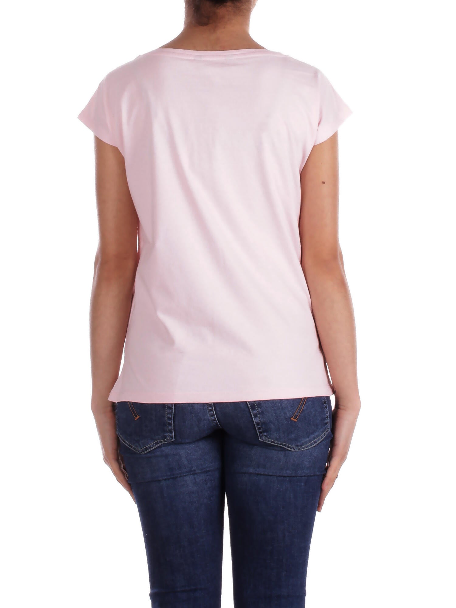 RALPH LAUREN Donna T-shirt 200963873 003 Grieta short sleeve t-shirt Pink
