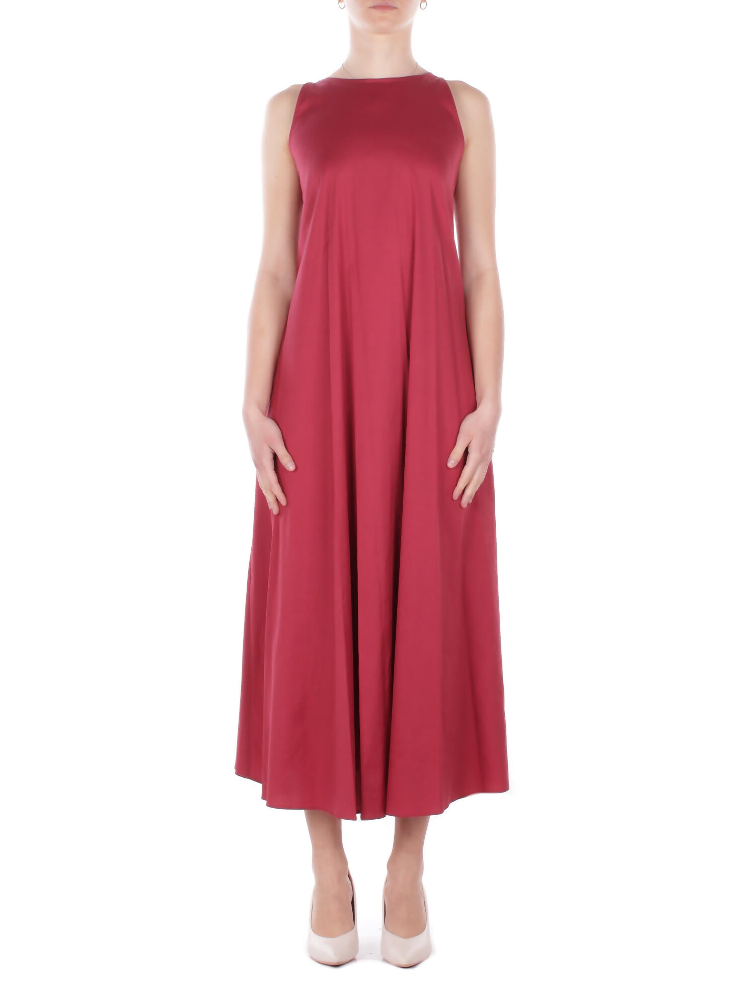 MAX MARA Donna Abito 2616221039600 012 Bch seta Geranio