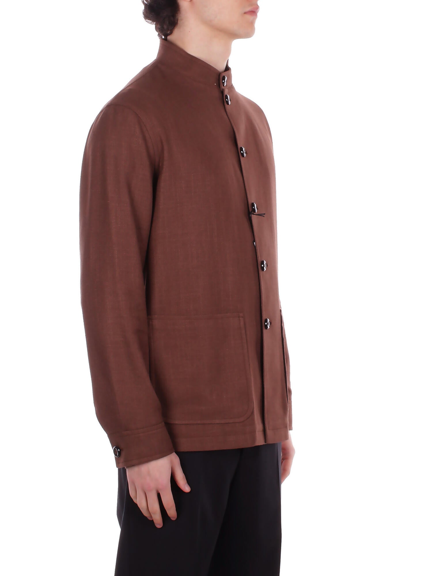 Image of TAGLIATORE Uomo Giacca GKLEING30019 M1088 Jacket Marrone