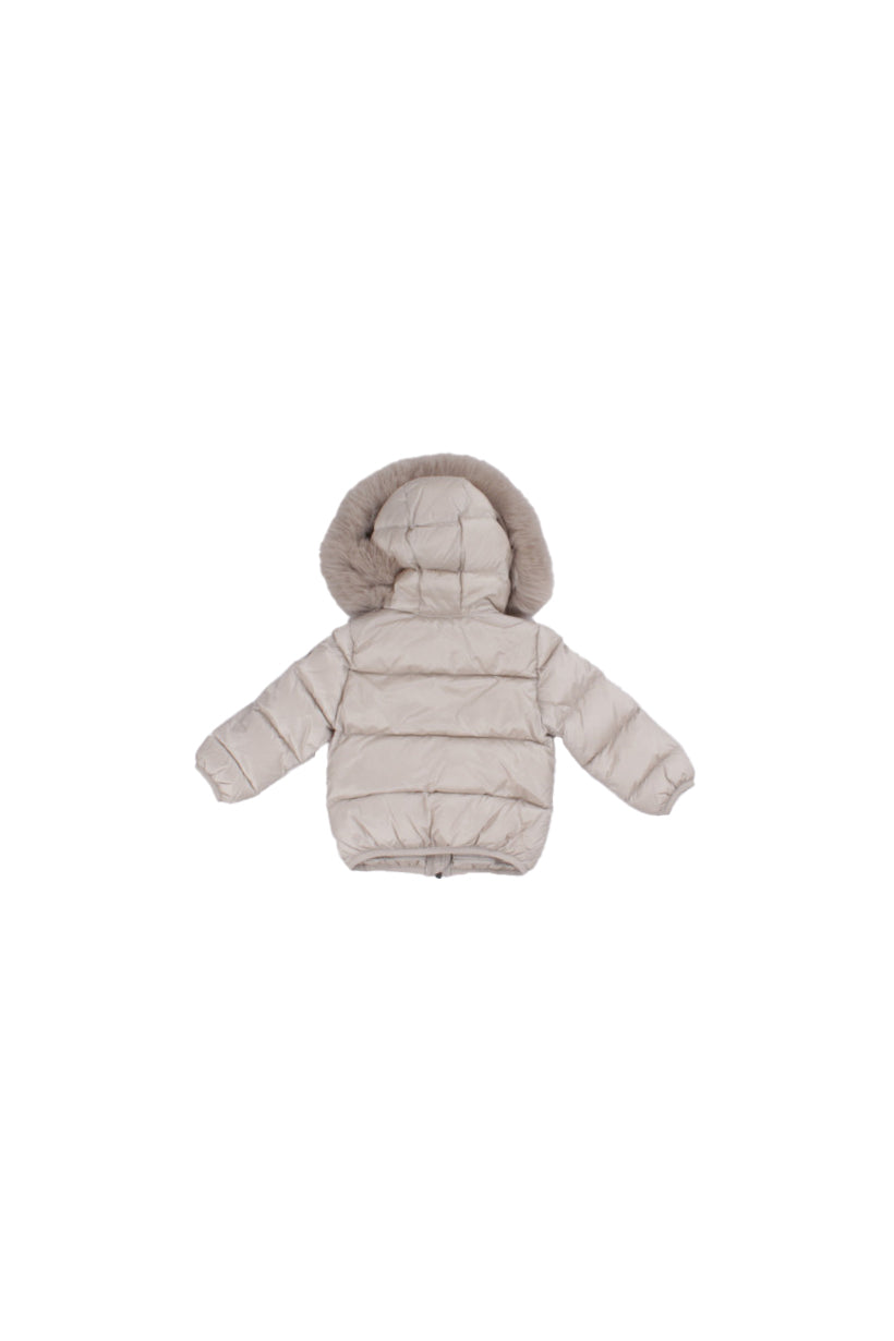 COLMAR Bambina Giubbotto 3470E 2YO 16 Giacca baby con cappuccio e bo Panna