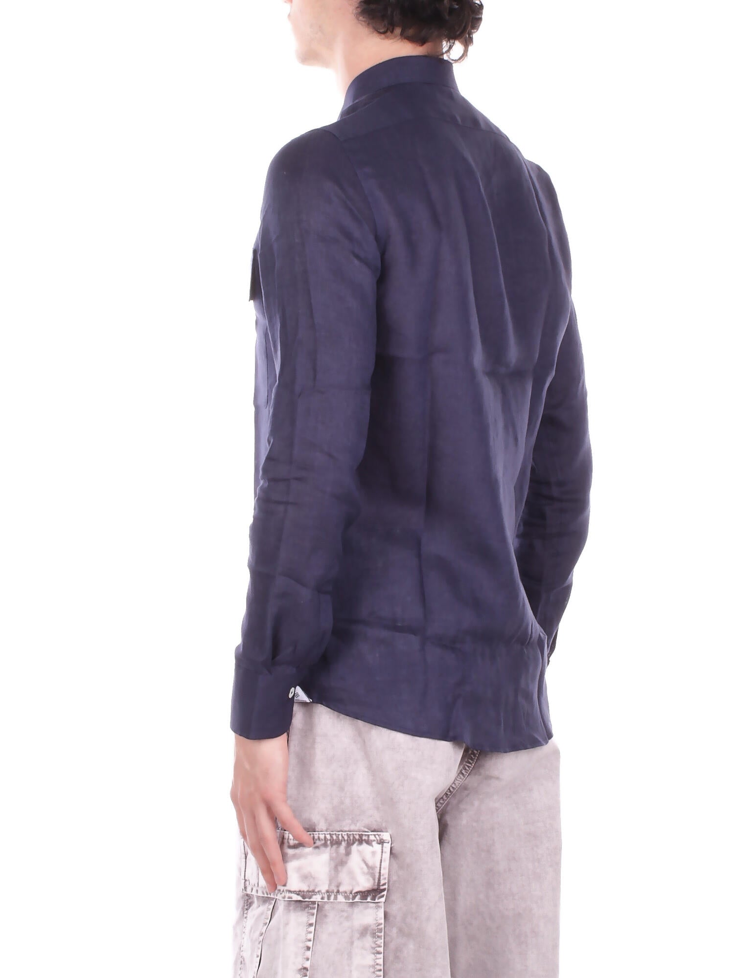 TAGLIATORE Uomo Camicia ROWAN740005 B010  Navy