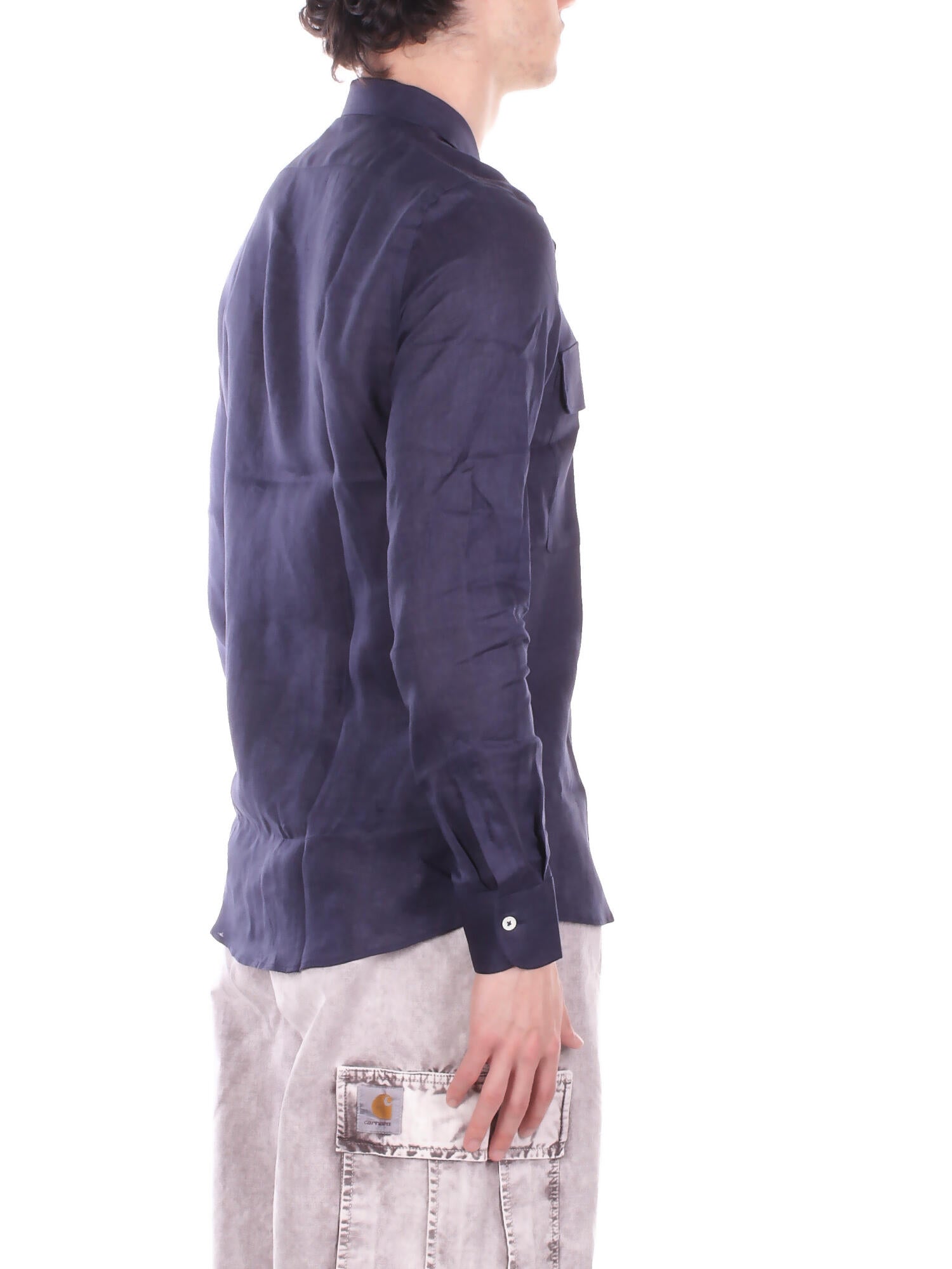 Image of TAGLIATORE Uomo Camicia ROWAN740005 B010  Navy