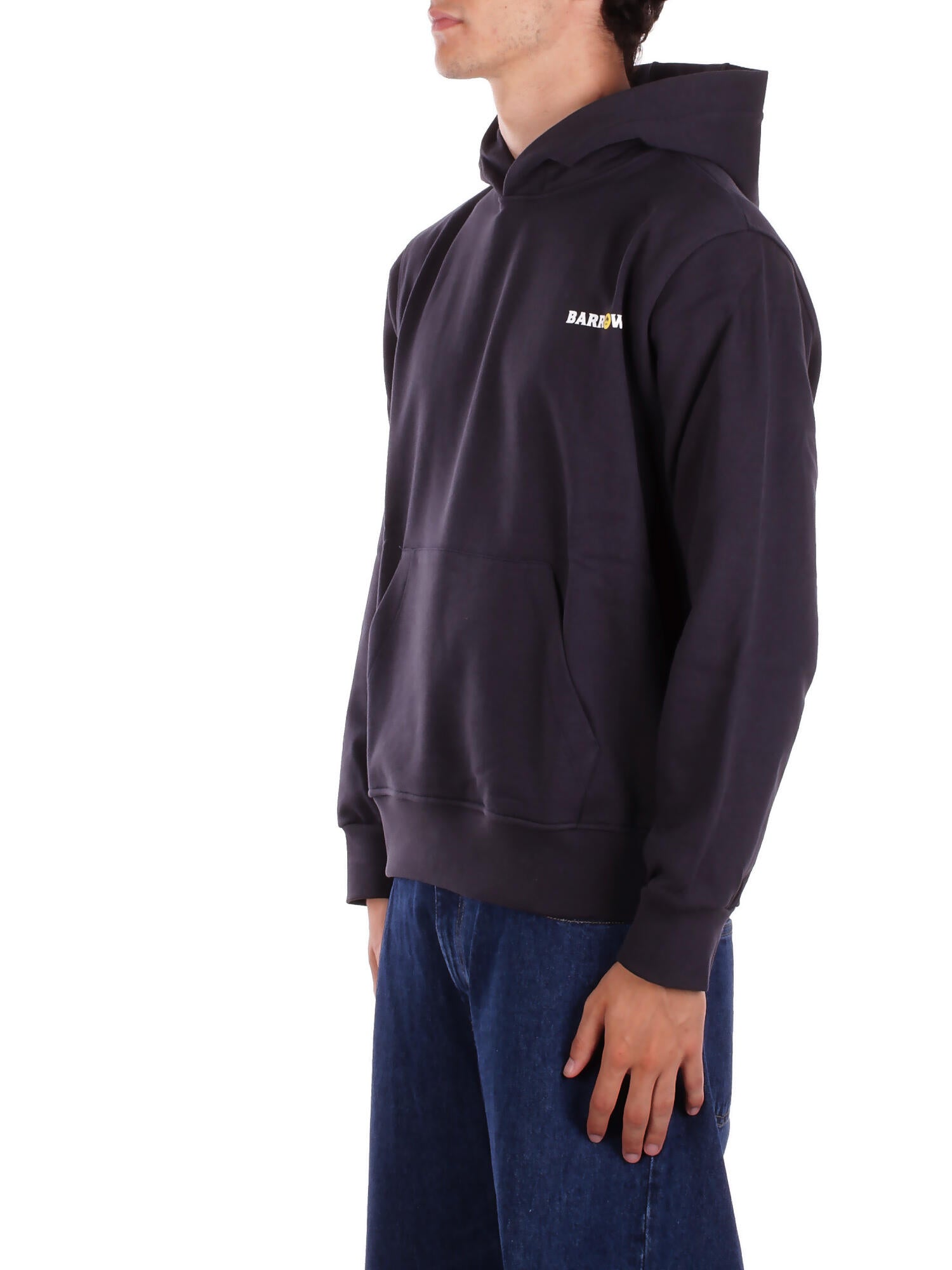 BARROW Unisex Felpa F5BWUAHS126 251 Jersey t-shirt unisex Asfalto