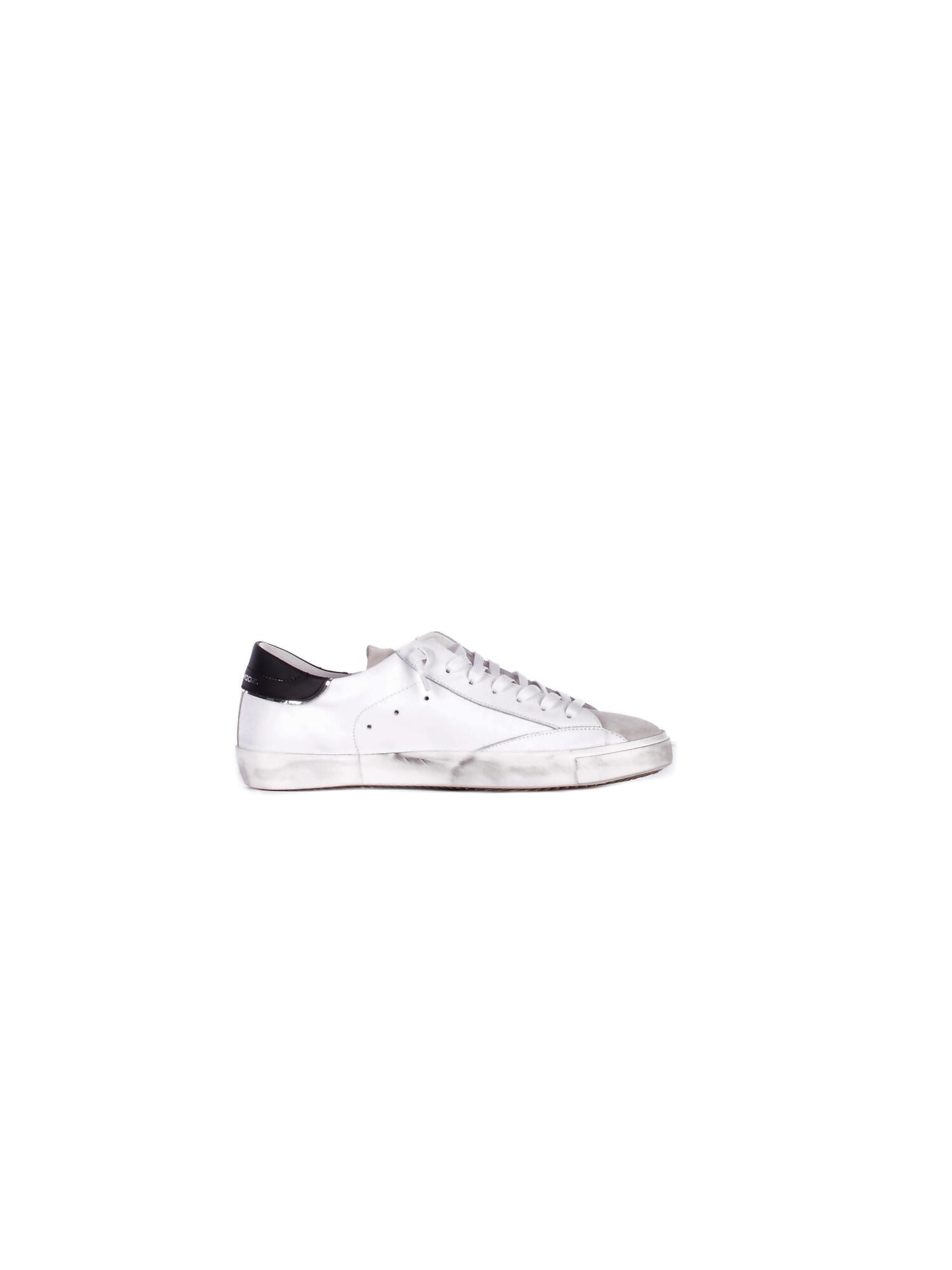 PHILIPPE MODEL PARIS Uomo Sneakers PRLU 1011 Prsx low man White black
