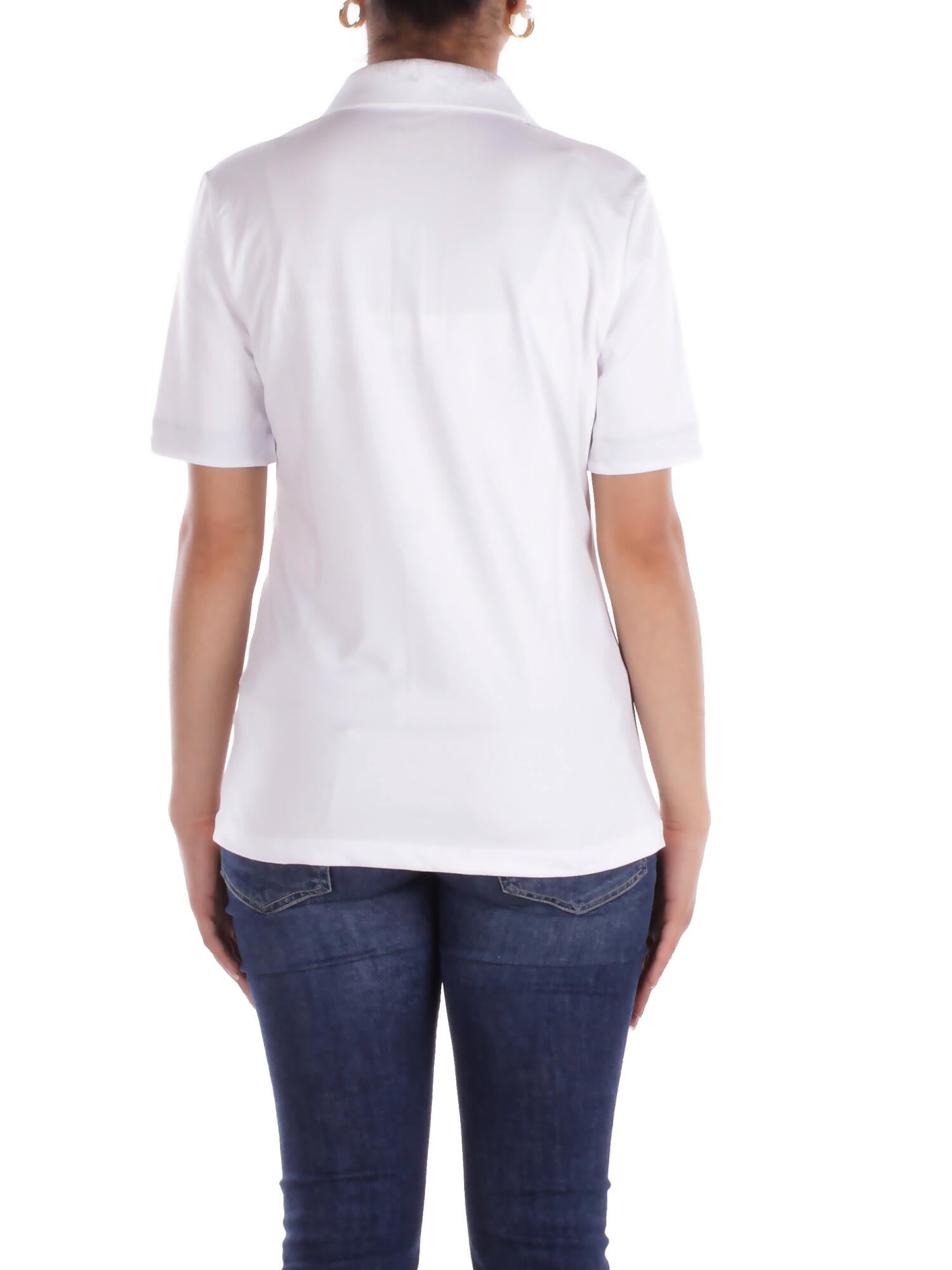 LACOSTE Donna Polo PF5179 522 Polo manica corta White
