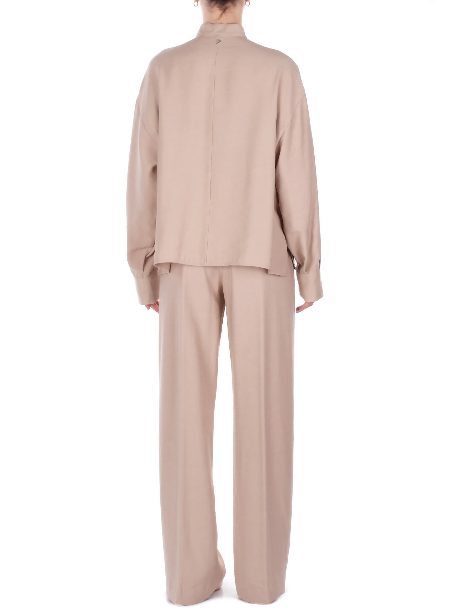 Image of DONDUP Donna Pantalone DP704IF0049D 010 Pantalone jogger marisol in ga Beige