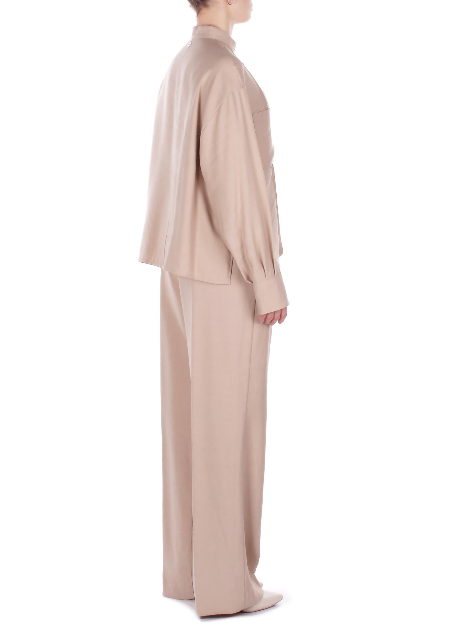 Image of DONDUP Donna Pantalone DP704IF0049D 010 Pantalone jogger marisol in ga Beige